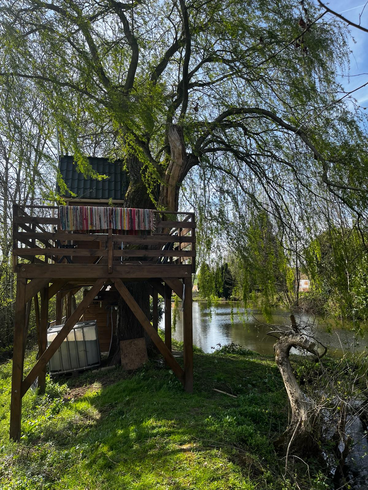 Éveillez vos sens dans une cabane perchée en Picardie à Vadencourt — cuisine