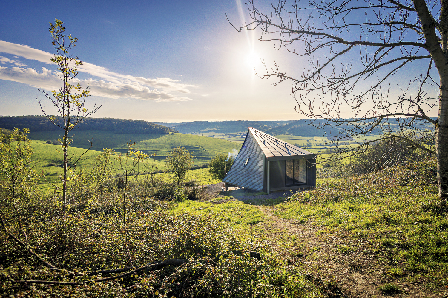 Singi — Cabane avec bain nordique à Côte-d'Or à Dijon — espace de vie