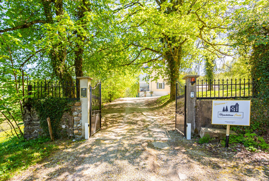 Bulle transparente et son spa