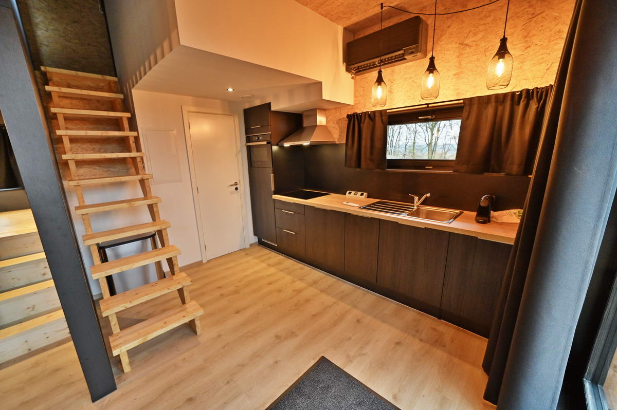 Photo 8/9 — Ecolodge « Forest Cube Tradition — Ecolodge avec spa à Namur » à Namur Wallonie