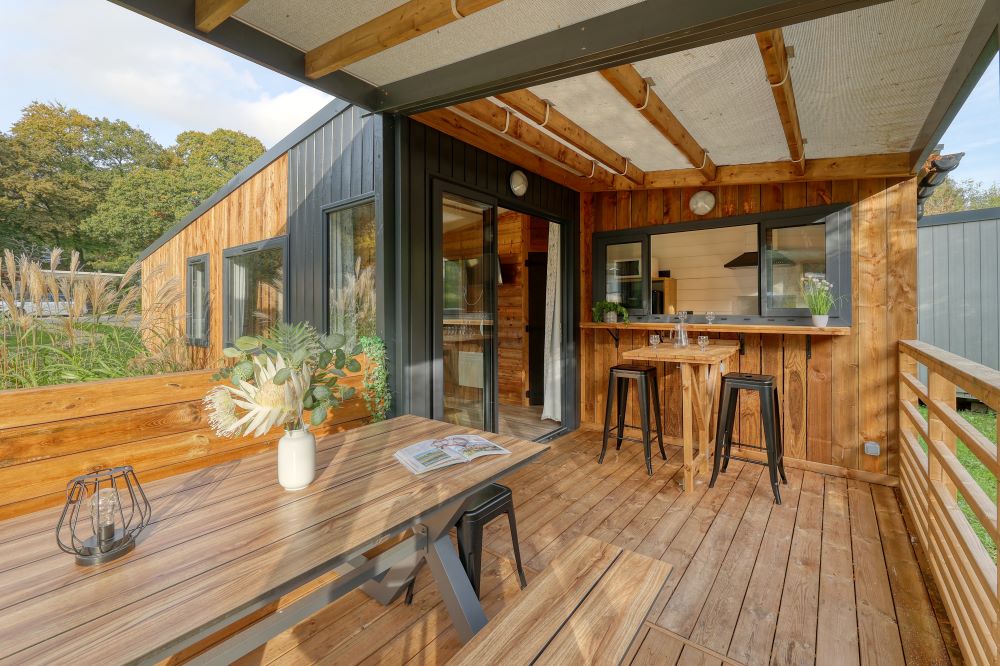Cottage La Bohème — Cabane avec spa à Nantes en Loire-Atlantique