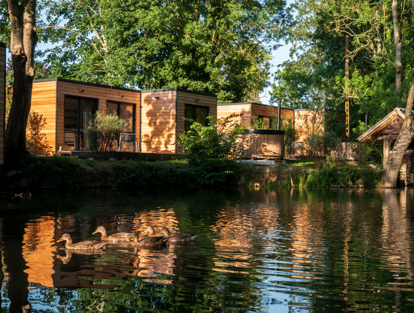 Le chalet nordique SPA — Ecolodge avec bain nordique à Seine-et-Marne