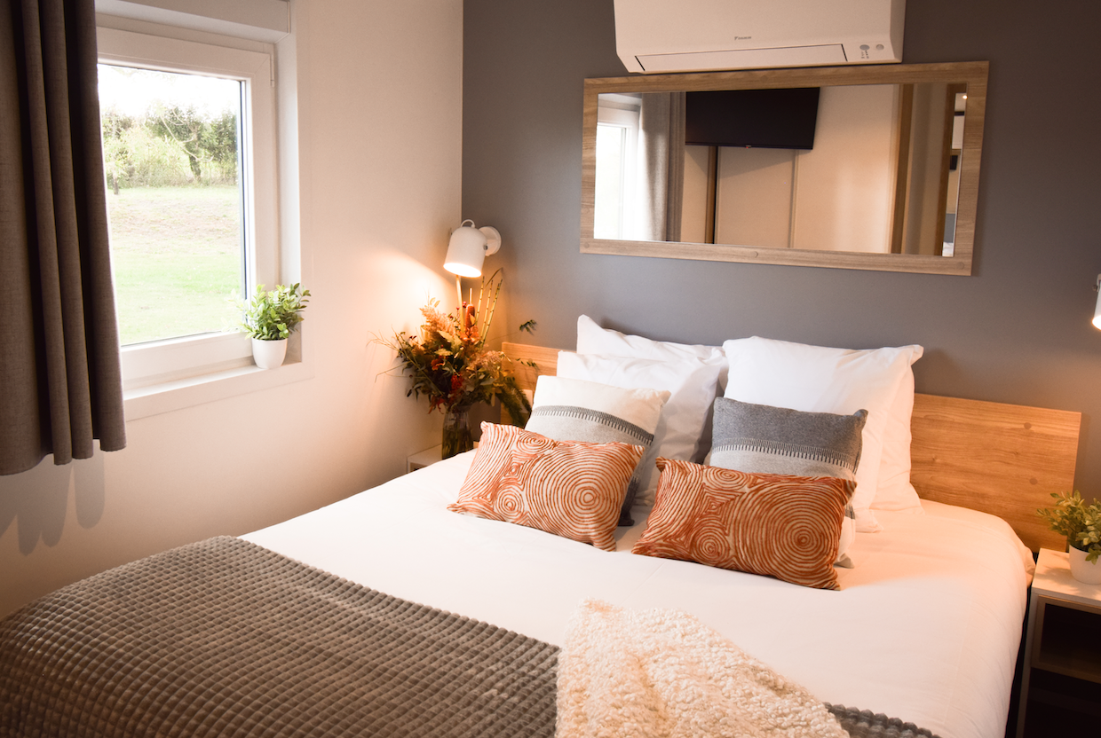 Lodge Prestige — Cabane sur pilotis avec spa à Seine-et-Marne à Gravon — cuisine