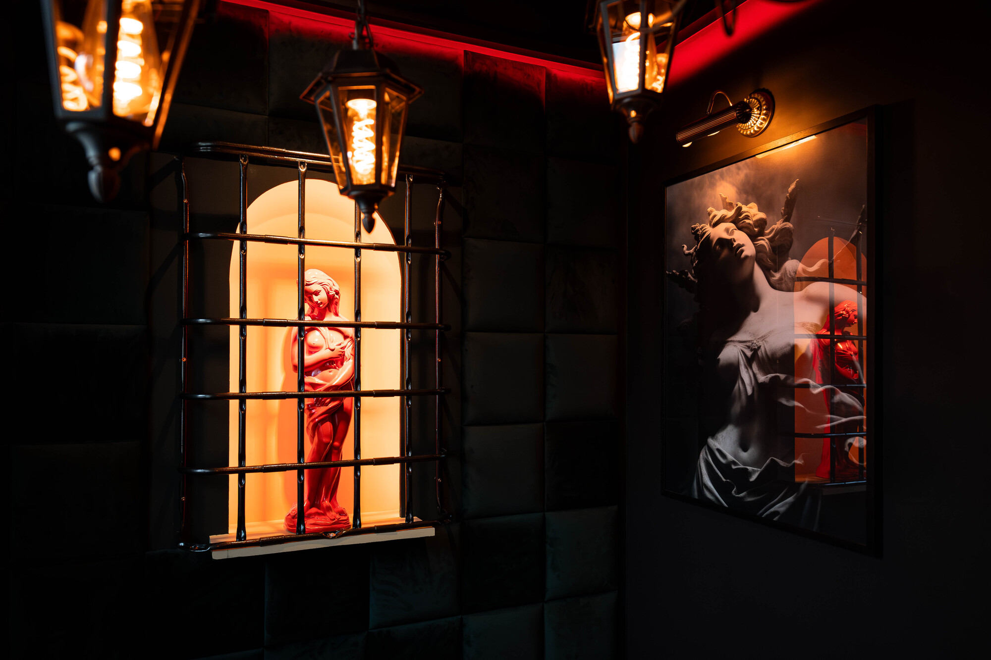 La Suite de Vénus — Chambre à thème avec Jacuzzi à Schirrhein à Schirrhein — vue depuis la terrasse
