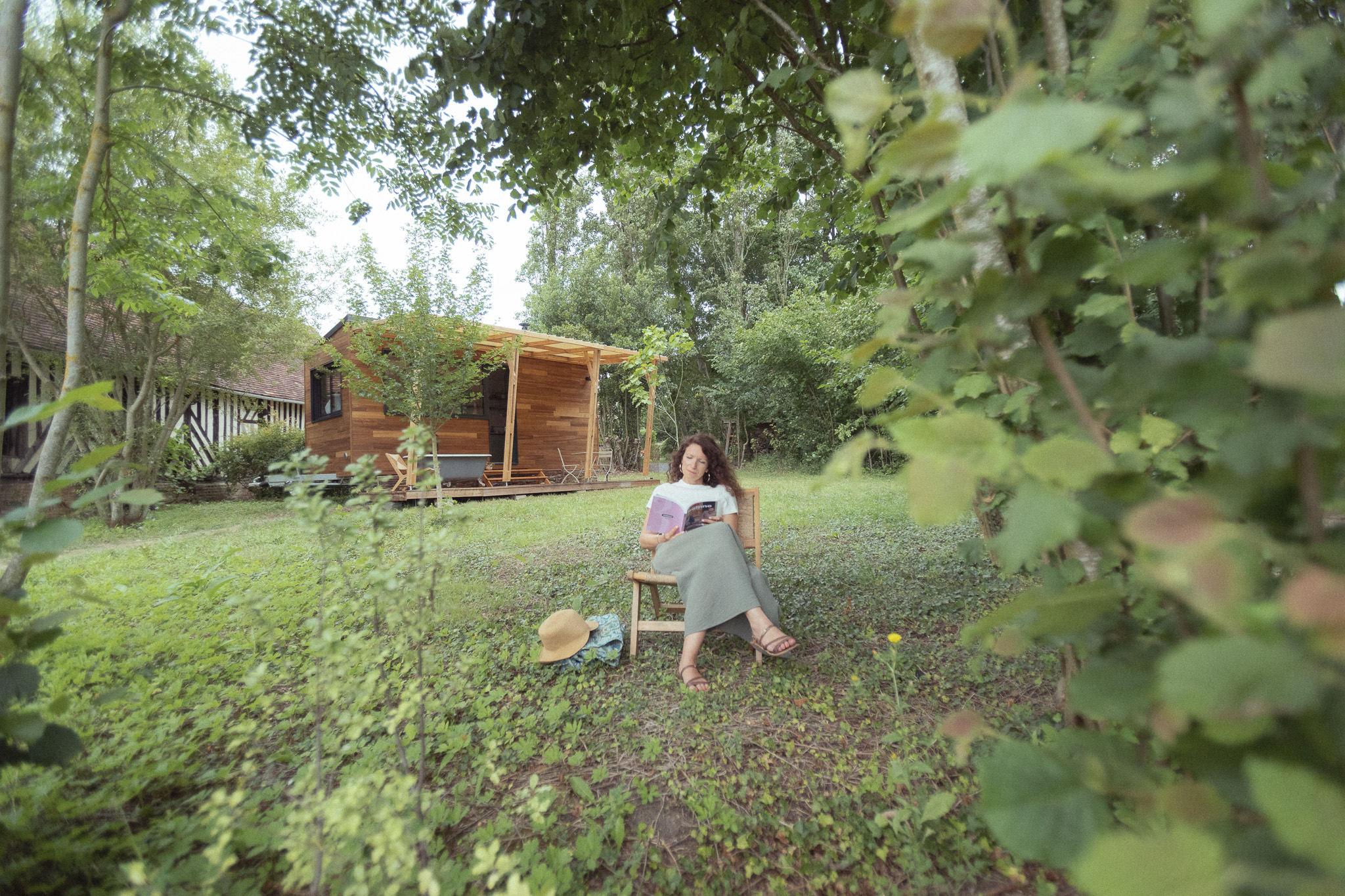 Lodge cosy & spa — Tiny House avec spa à Calvados