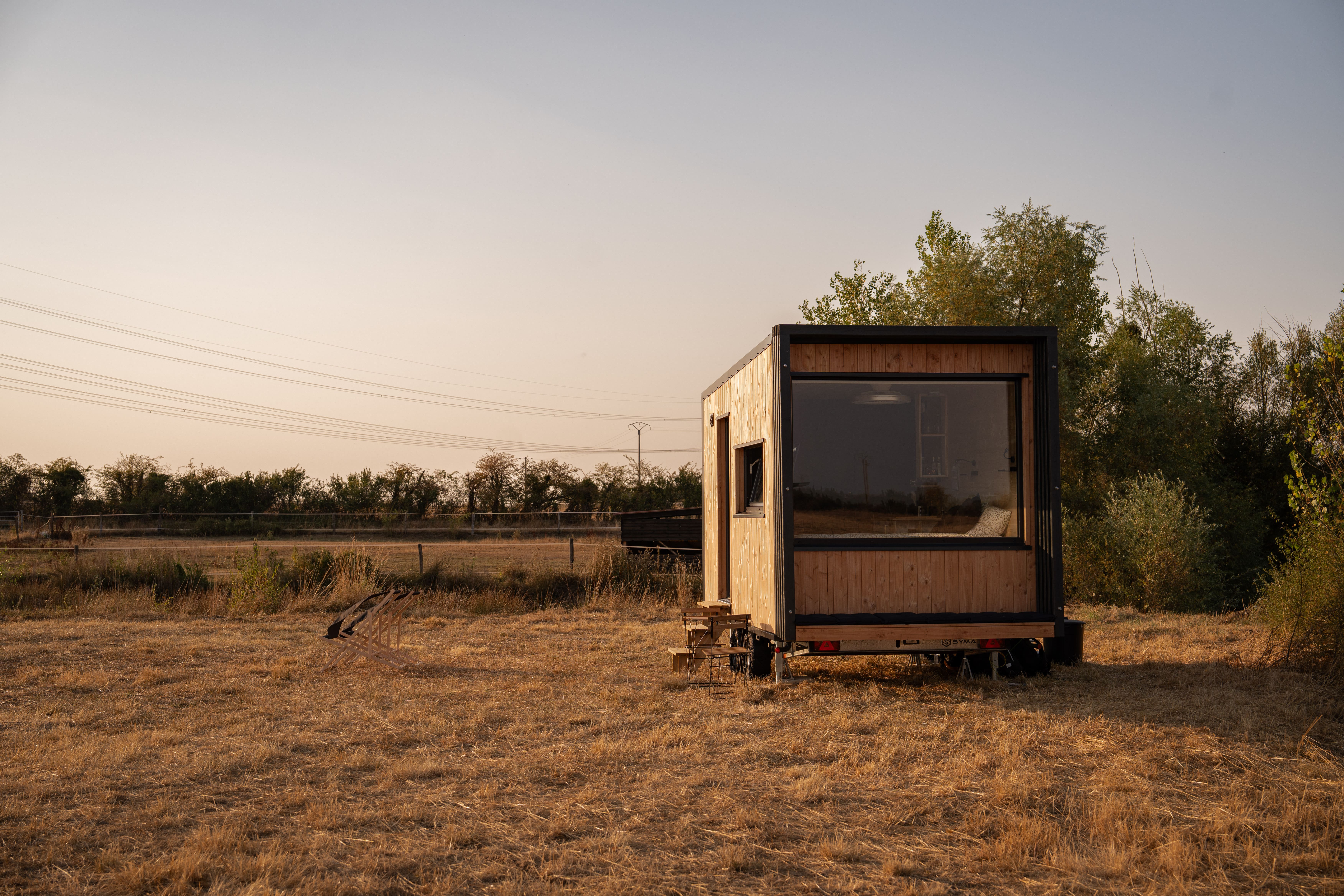 Homnest — Tiny house avec spa à Espinasse (Allier) — Tiny House à Vozelle
