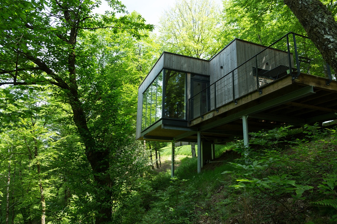 Cabane Hêtre : une immersion dans les arbres du Limousin à Meyrignac L’Eglise — chambre