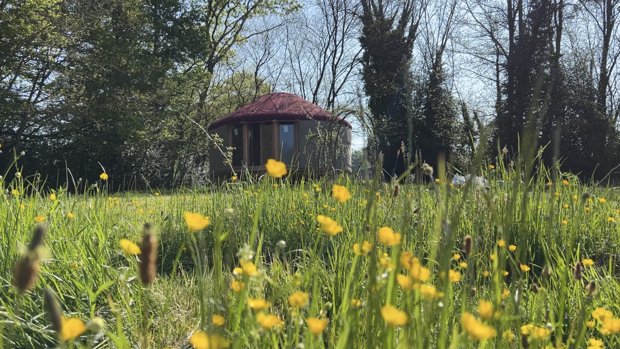 La Main Sauvage — Yourte moderne avec spa en Corrèze