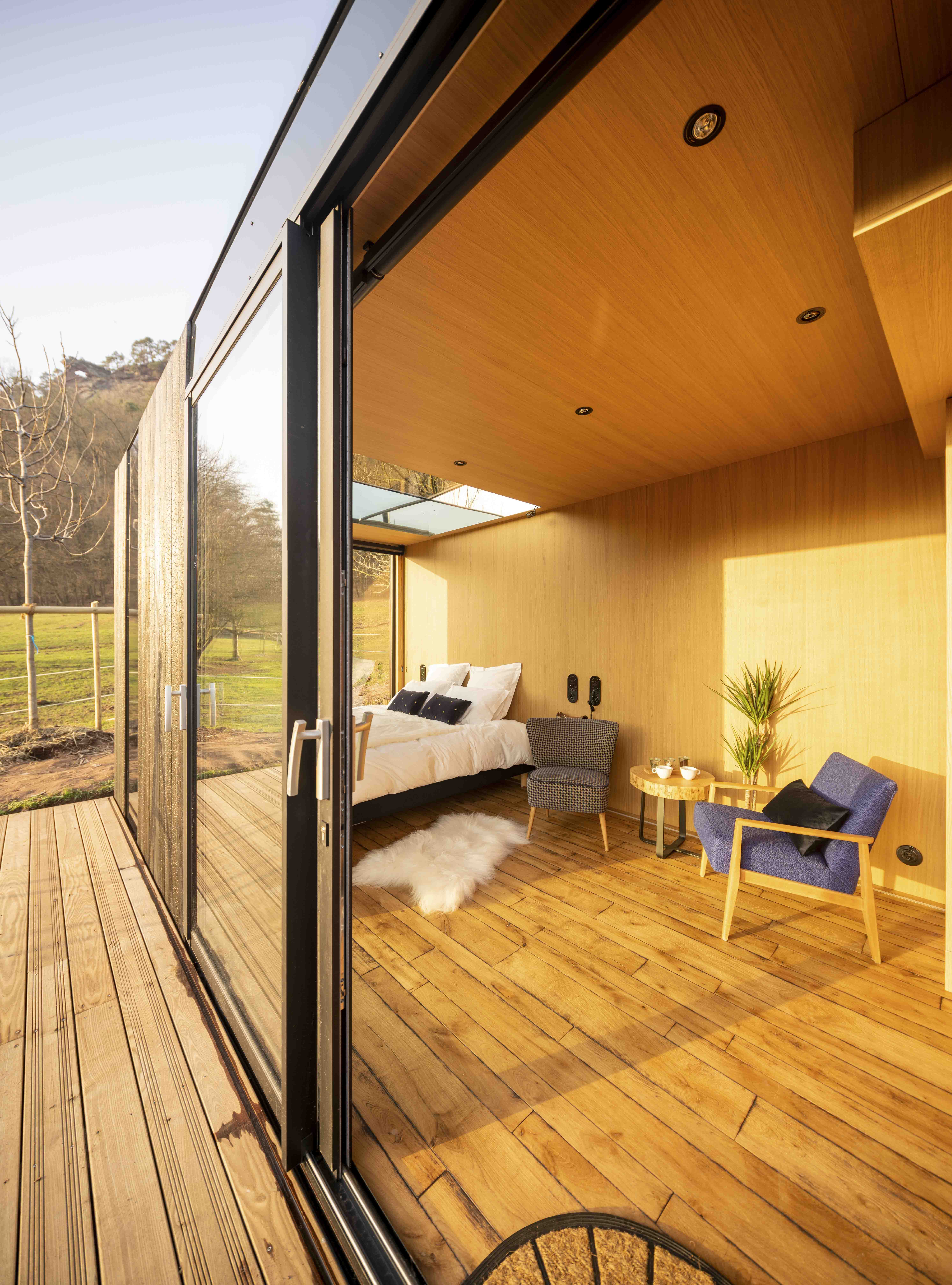 Lodge Lièvre — Ecolodge avec spa à Bas-Rhin