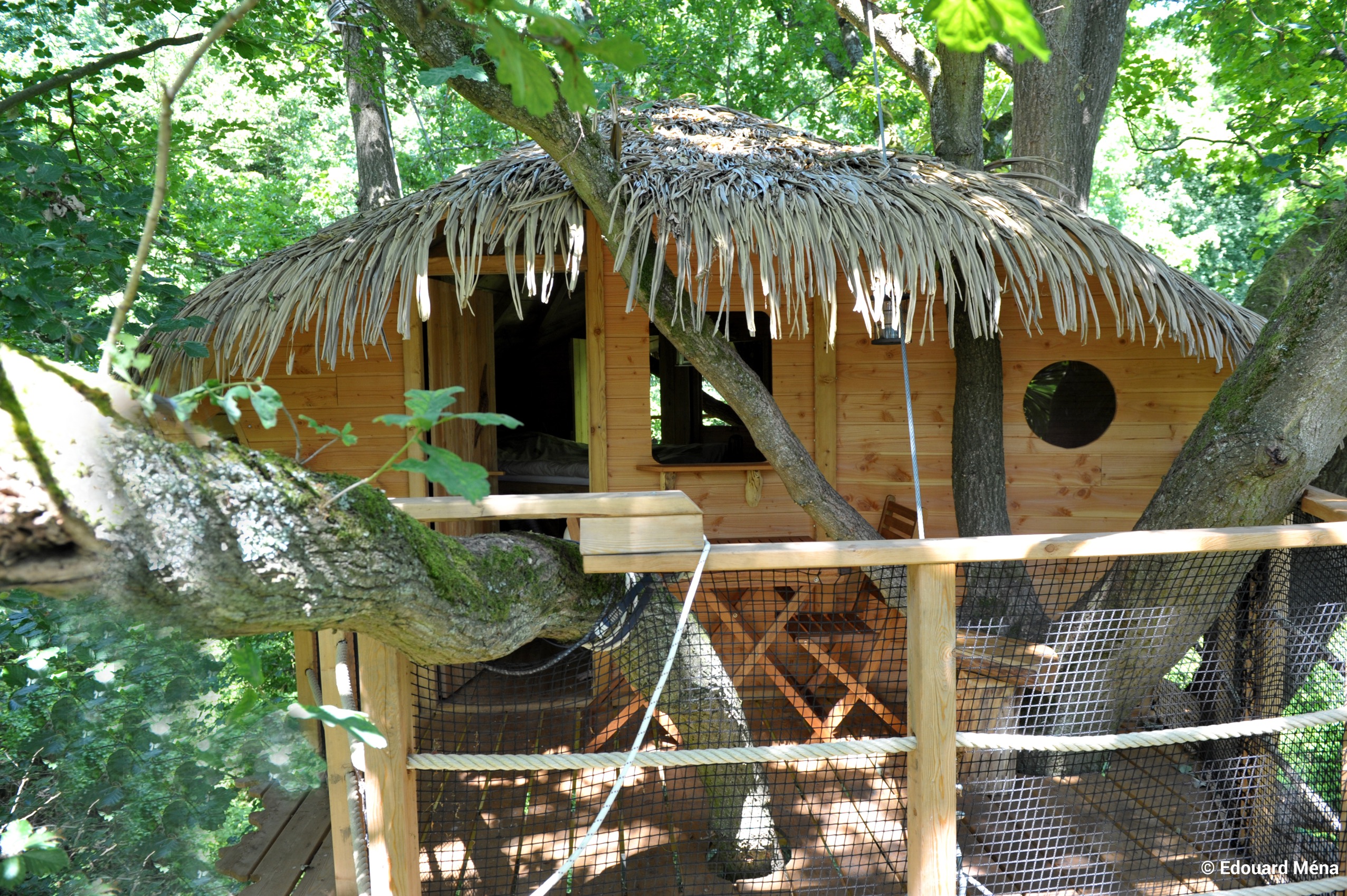 Vivez l'expérience unique d'une cabane dans les arbres en Haute-Normandie à St Germain Des Essourts — espace de vie