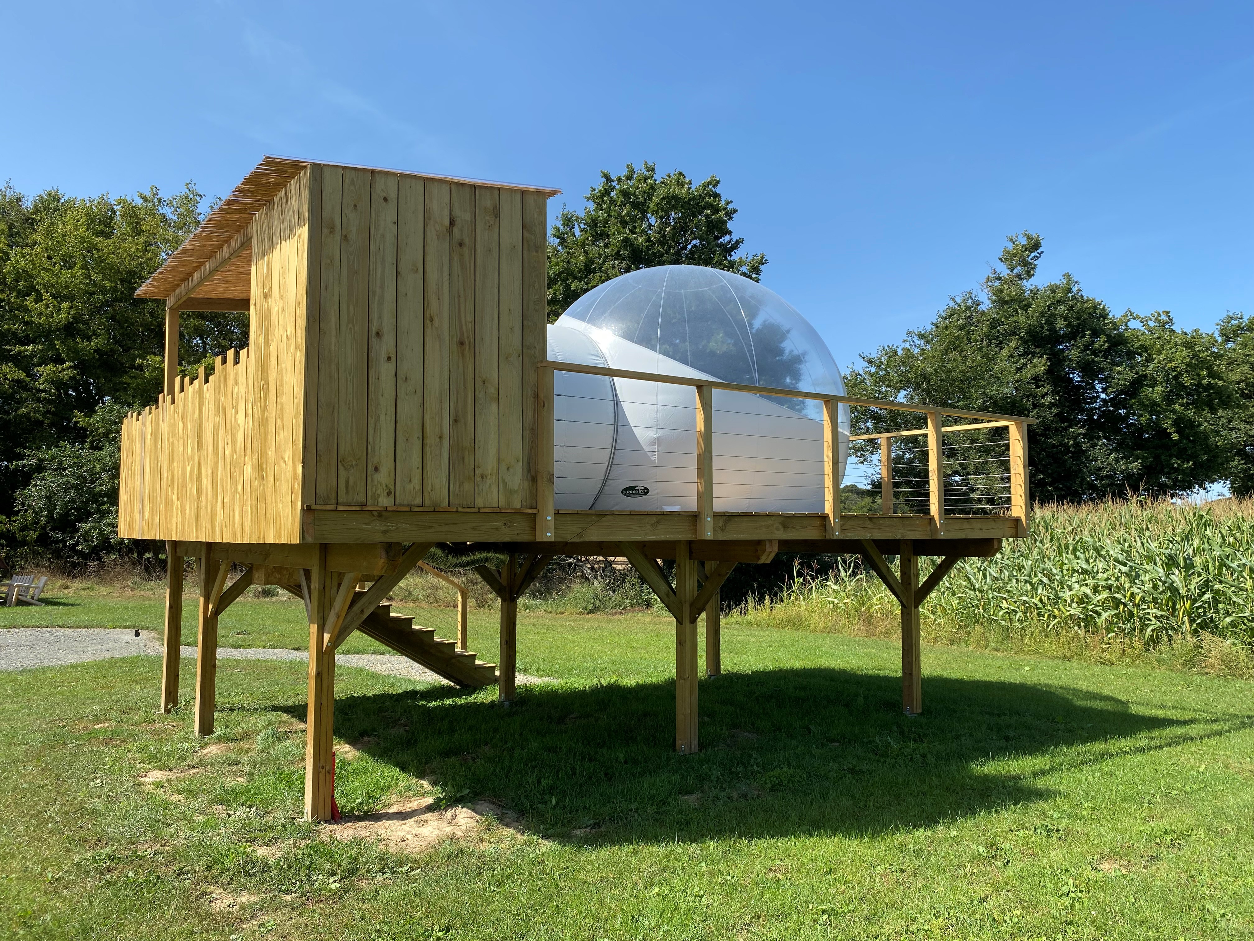 La Bulle de la Fée Morgane : une expérience insolite en Bretagne à Boisgervilly — espace de vie