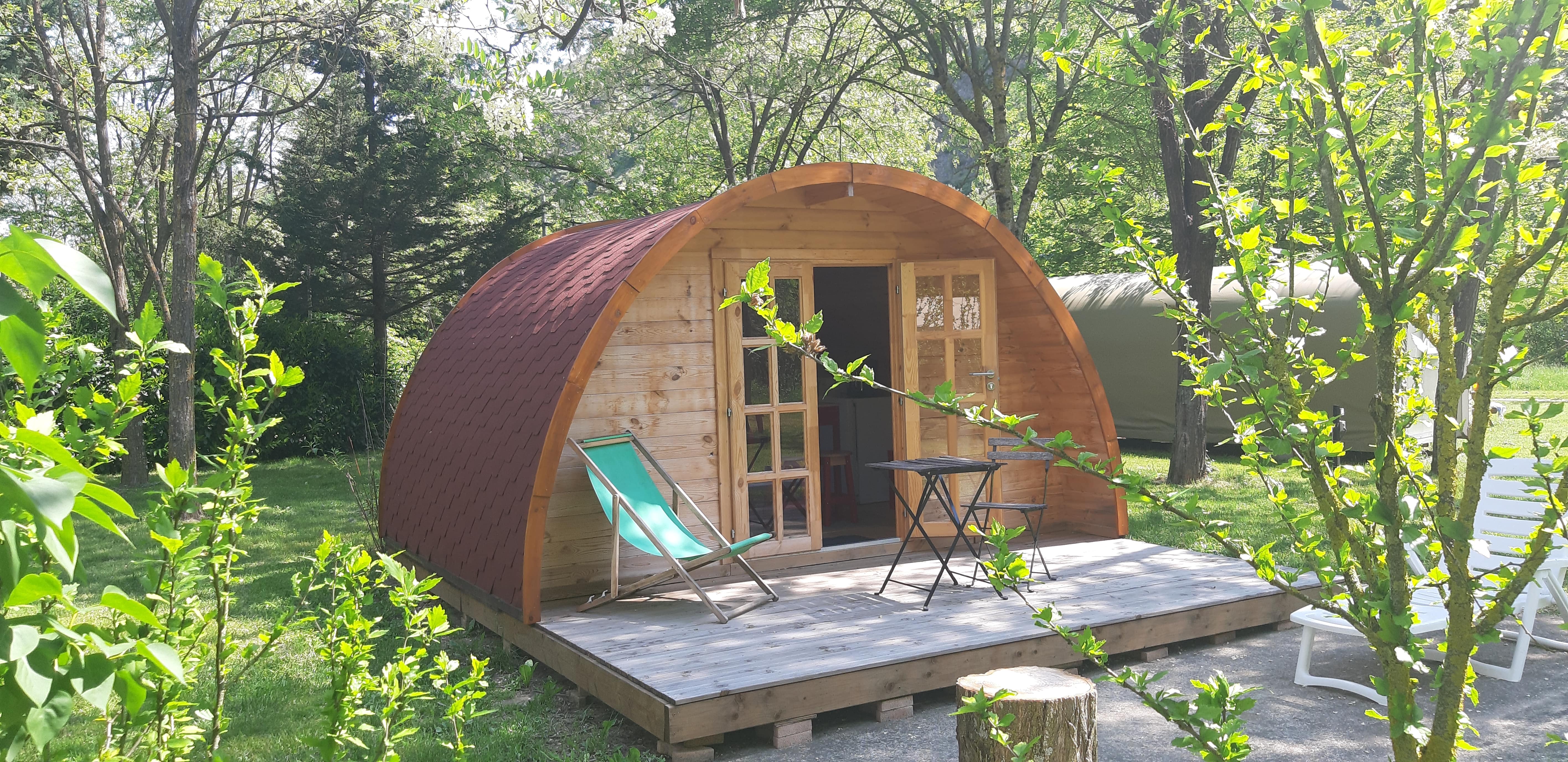 Un pod douillet pour une escapade en pleine nature