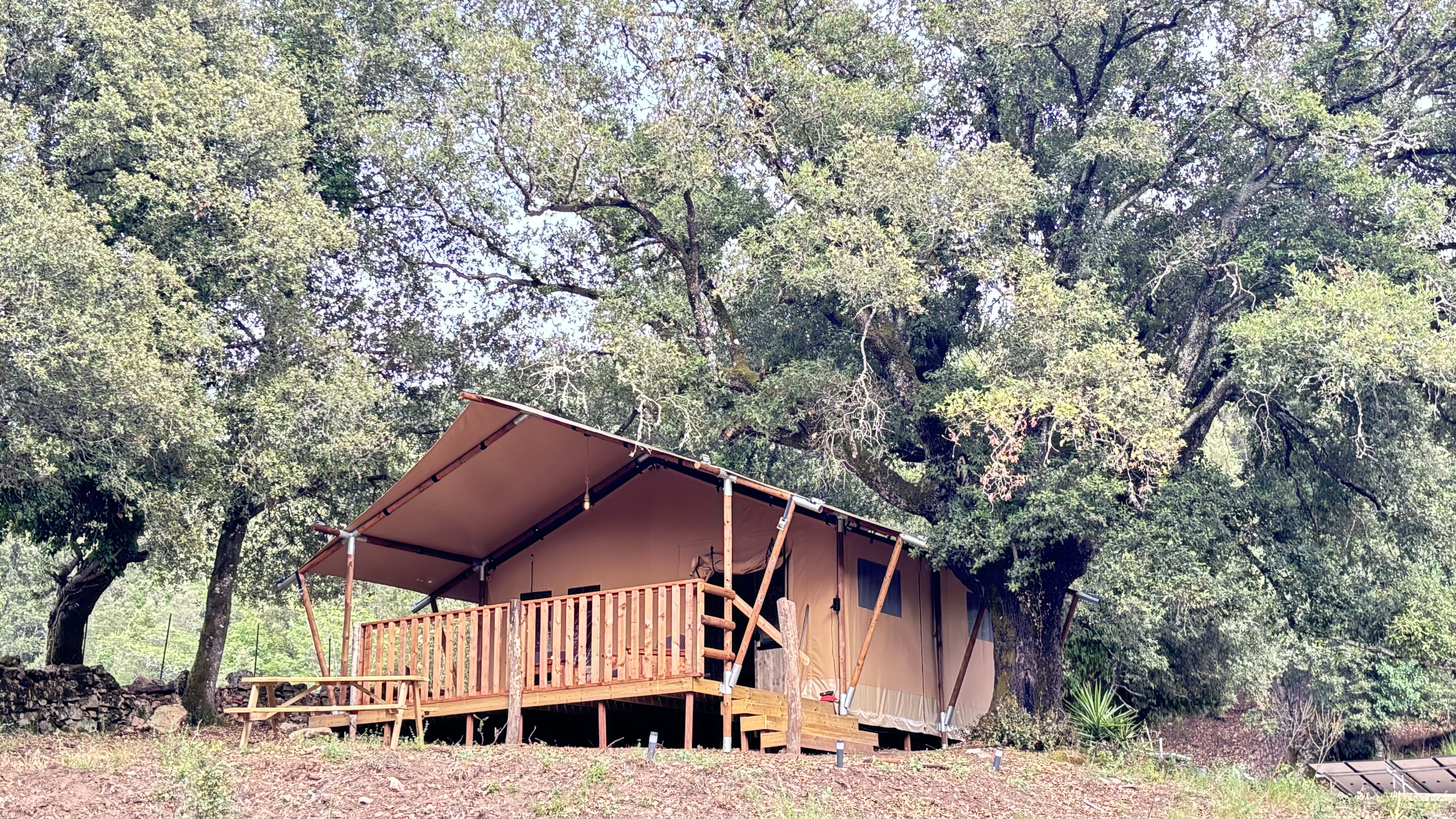 SAPPARA — Tente avec vue panoramique à Olivese (Corse-du-Sud) — Tente à Olivese