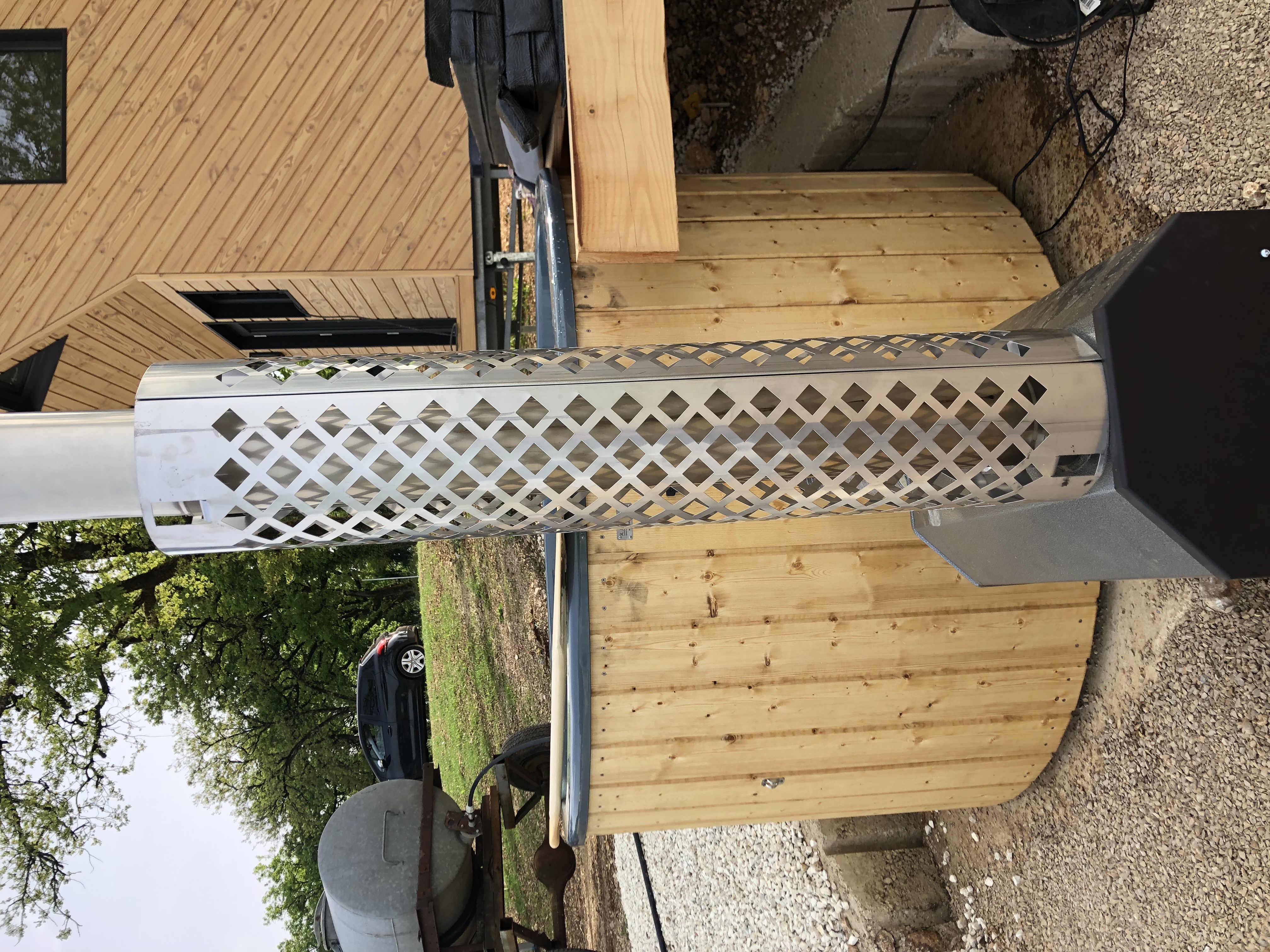 Évasion en tiny house avec bain nordique à la ferme à Cuzance — espace de vie