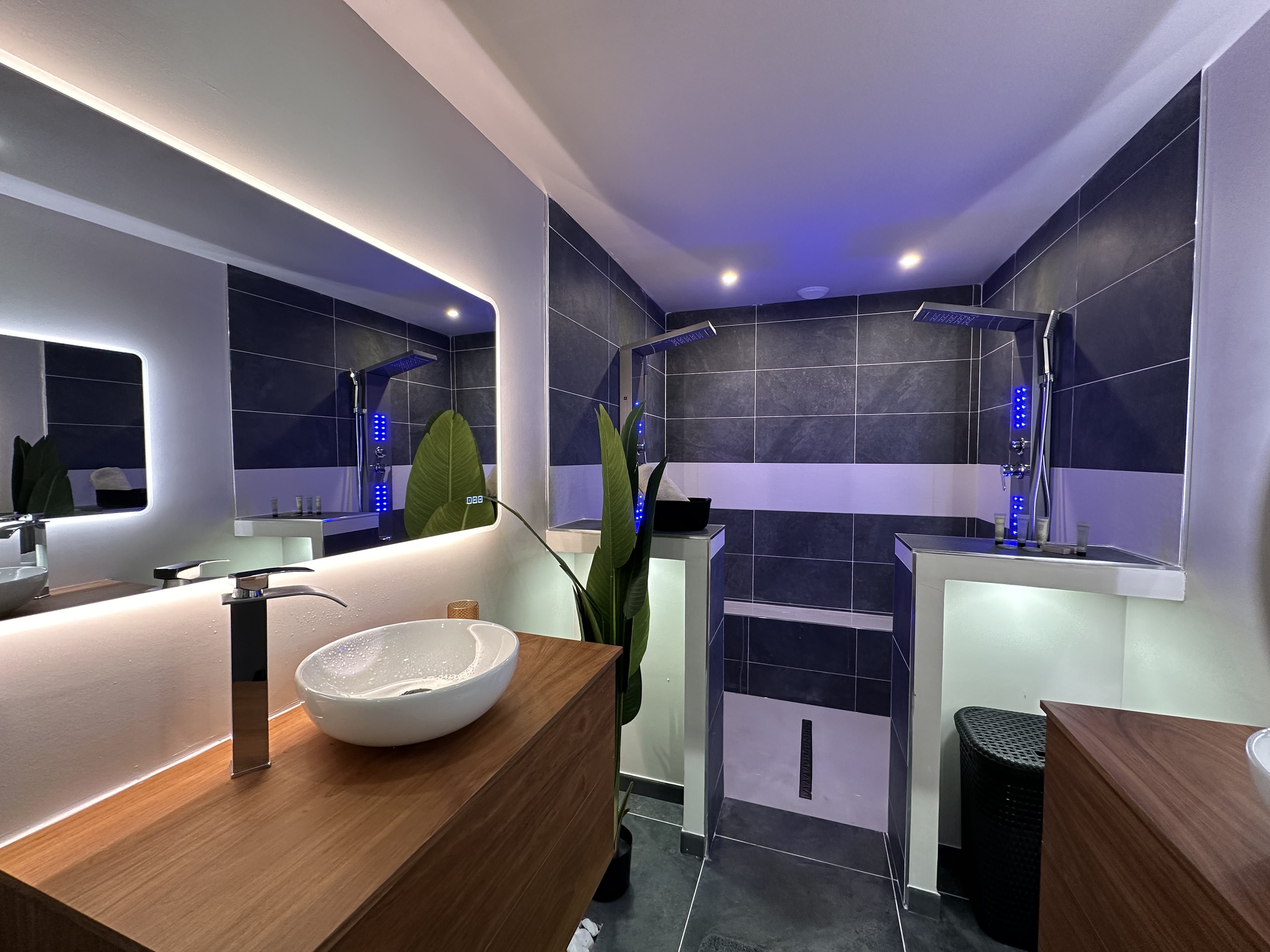 L'envol — Maison insolite avec spa à Cherbourg (Manche) à Cherbourg-en-Cotentin — chambre
