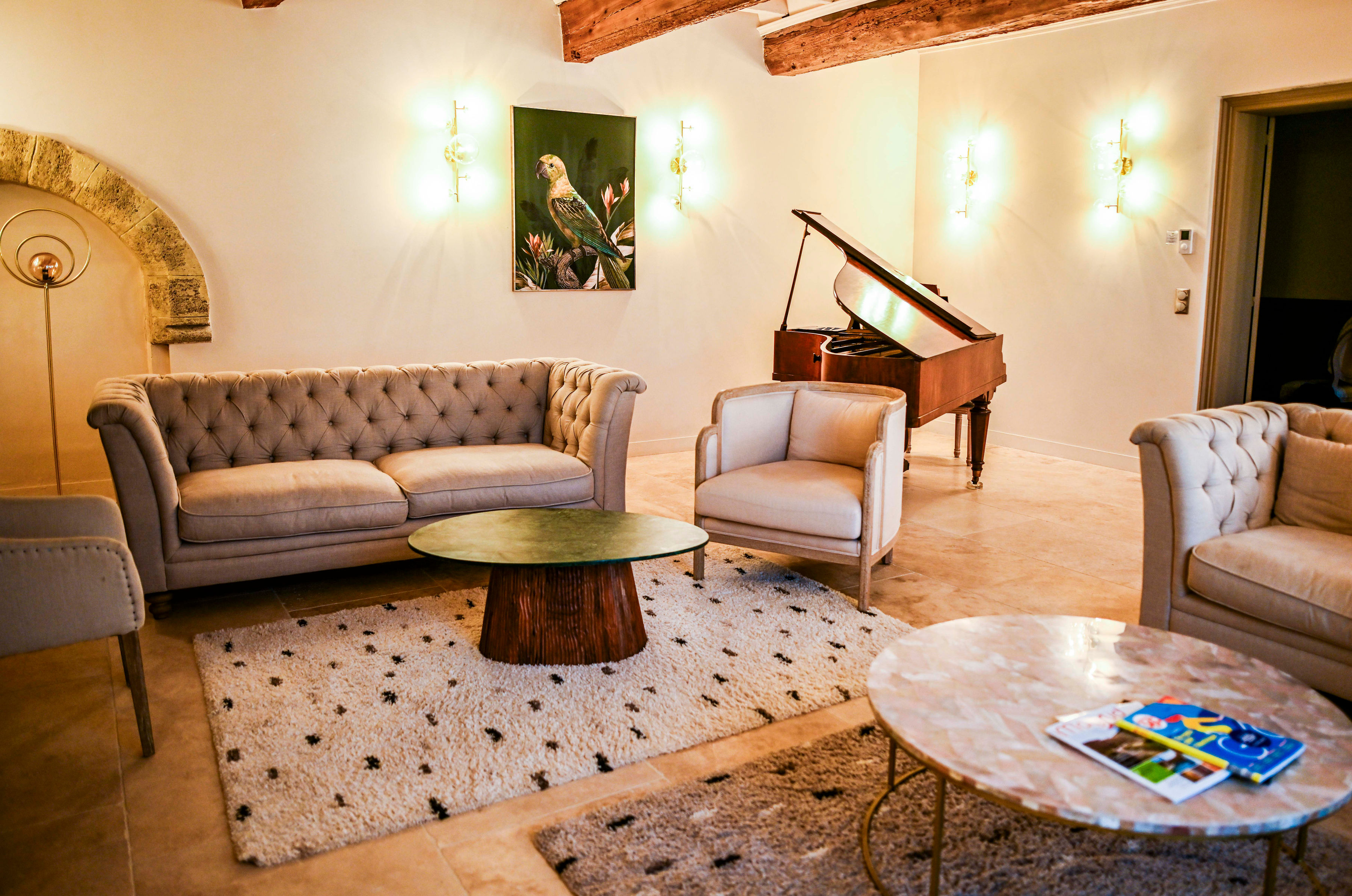 Chez Nerthe : une maison 5 étoiles avec spa à Pezenas — vue intérieure