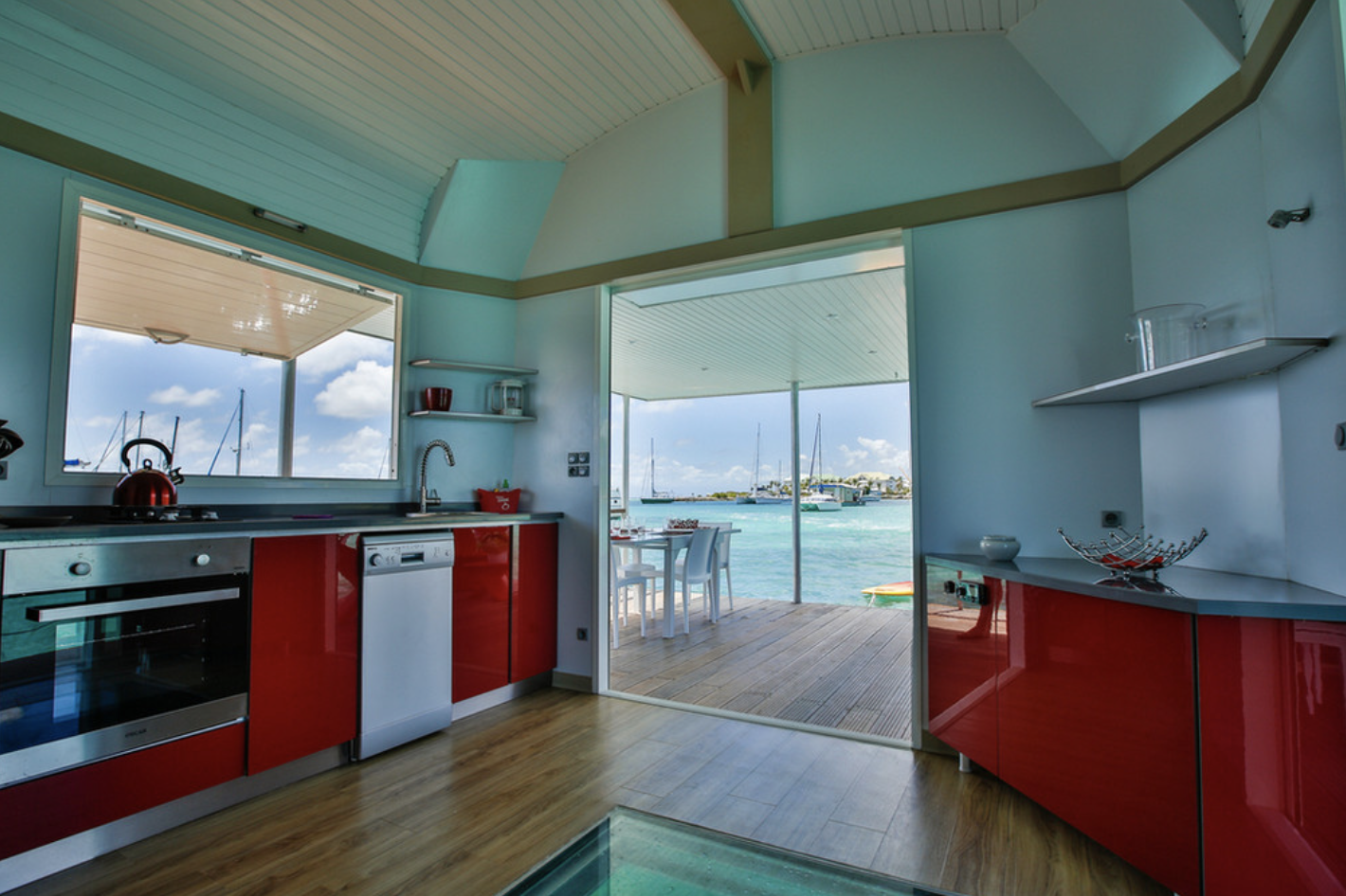Vivez l'expérience unique d'un House Boat à Sainte Anne à Sainte Anne — salle de bain