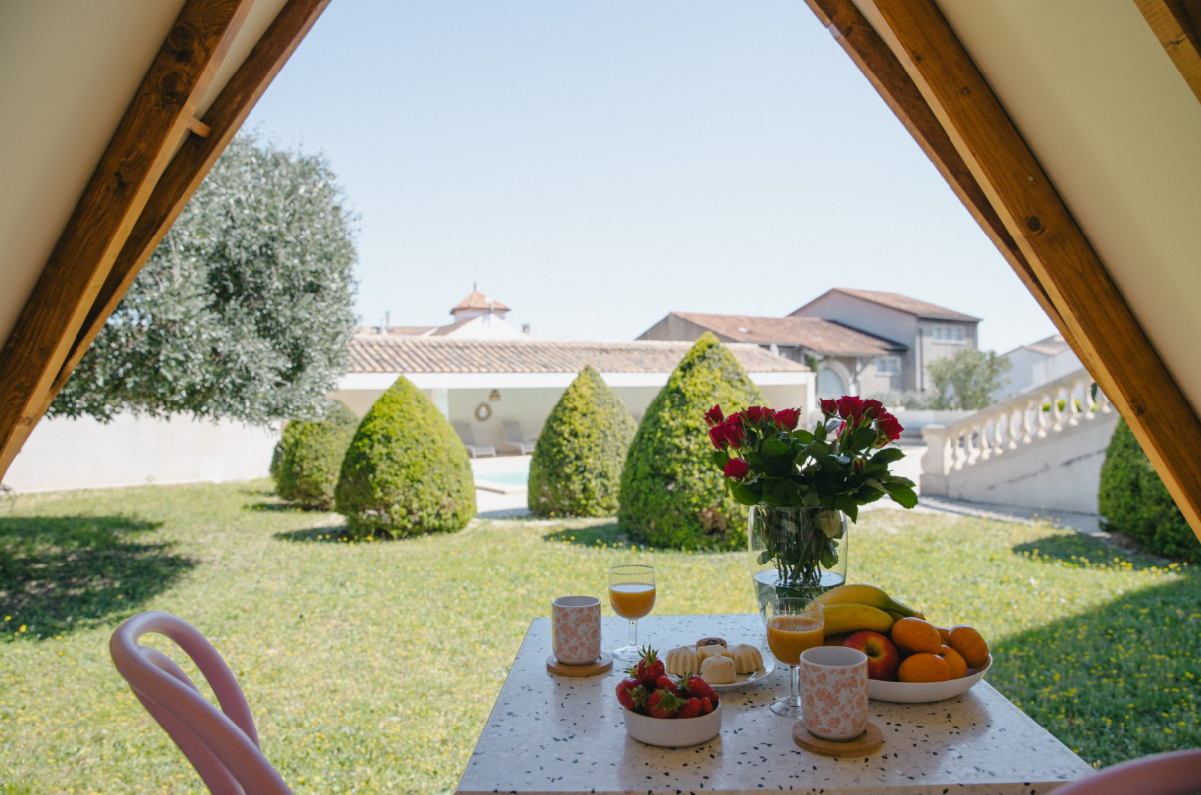 Ecolodge - Dôme en bois avec piscine à Hérault à Béziers — cuisine