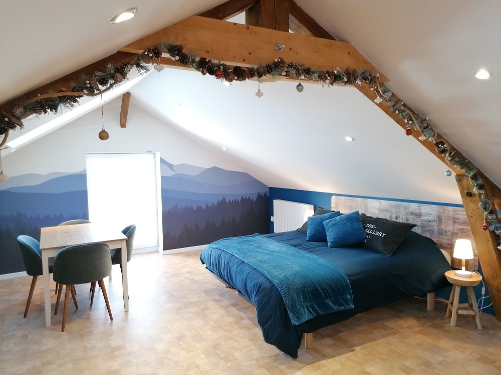 Bulle transparente et son spa