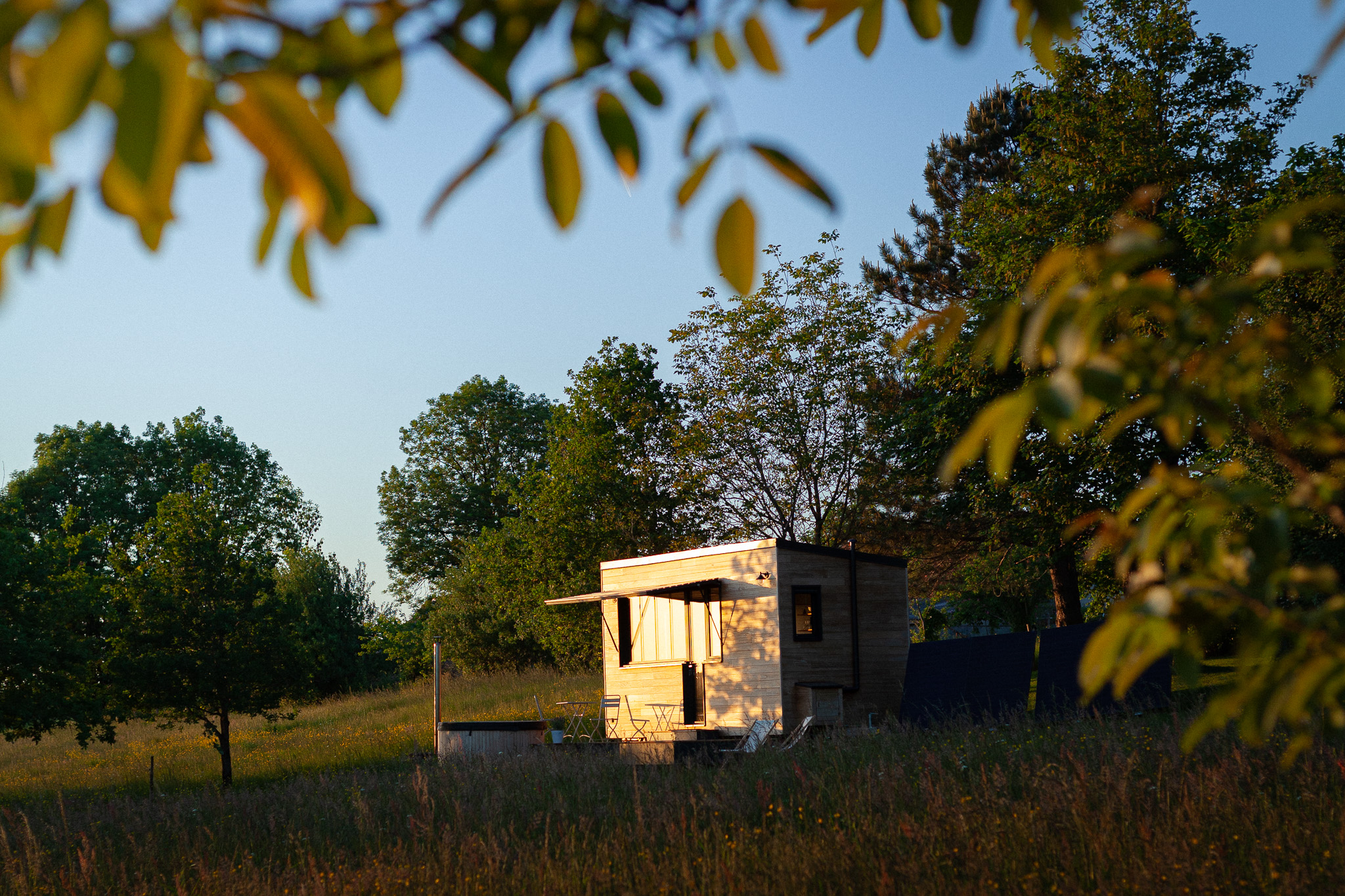 Lodge cosy & spa — Tiny House avec bain nordique en Dordogne