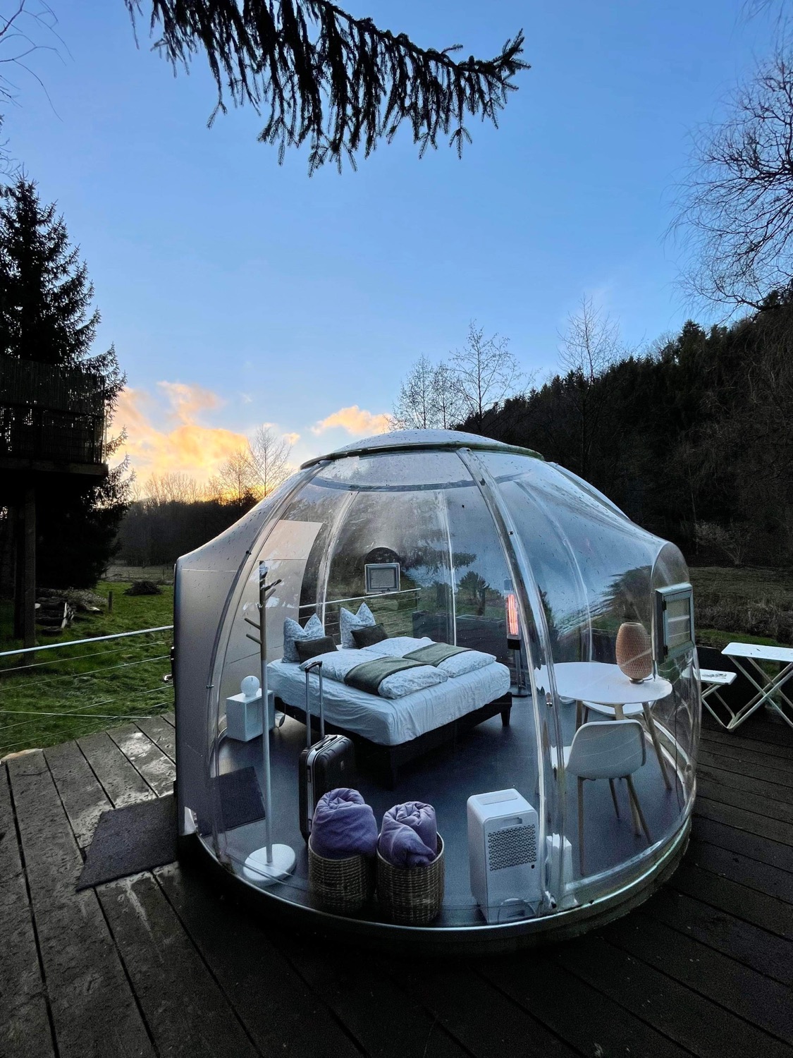 Le Dôme — Séjour immersif avec spa à La Grange d'Hélène en Moselle à Metz — détail architectural