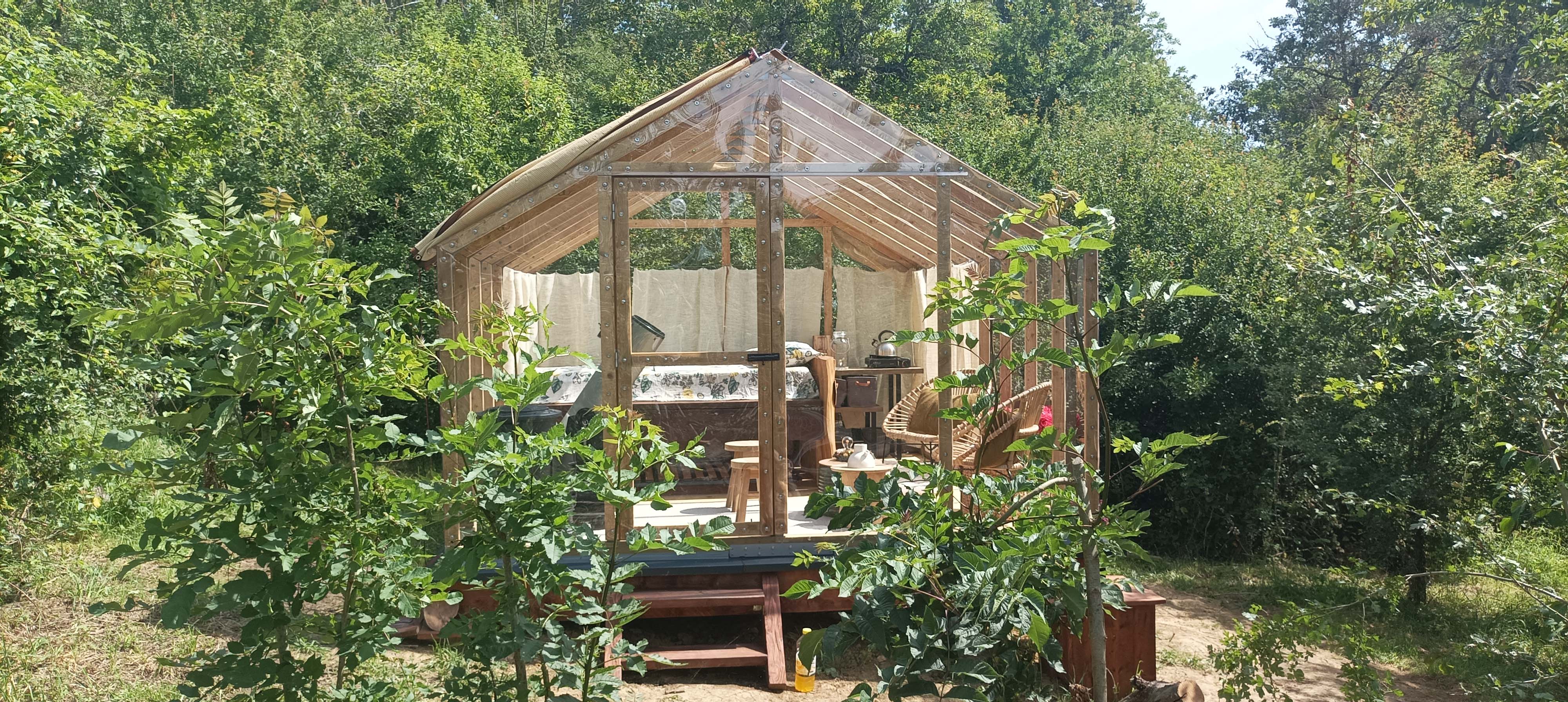 La Cabane du rêveur : une expérience inclassable en Lorraine à Pagny Sur Moselle — vue intérieure