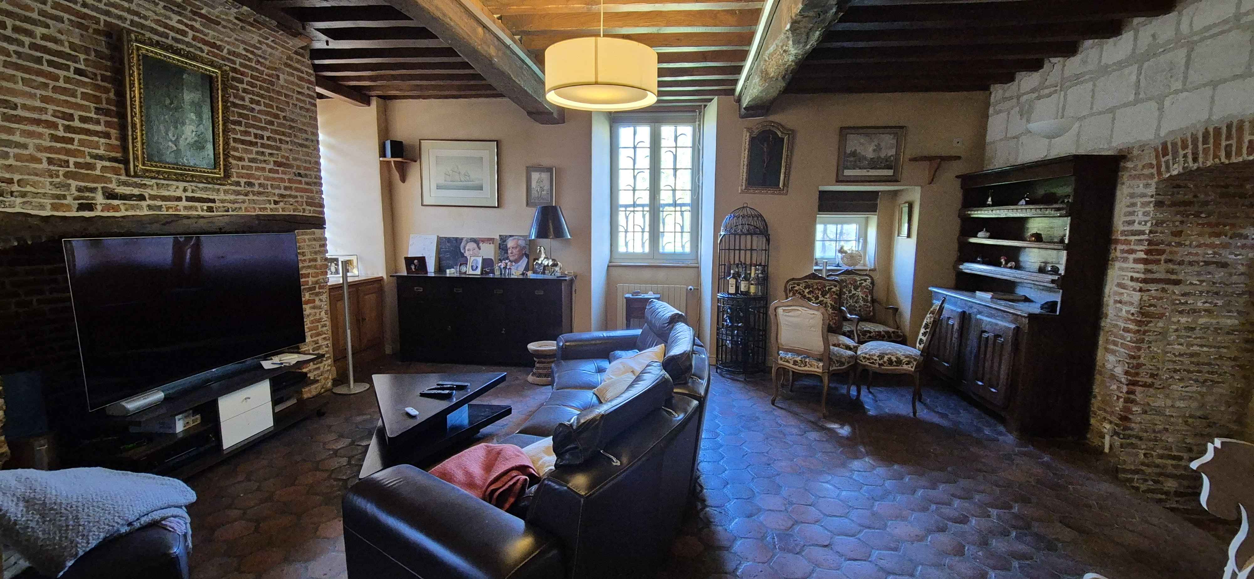 Maison de vacances 13 personnes — Demeure historique avec spa à Baie de Somme à Beauchamps — chambre