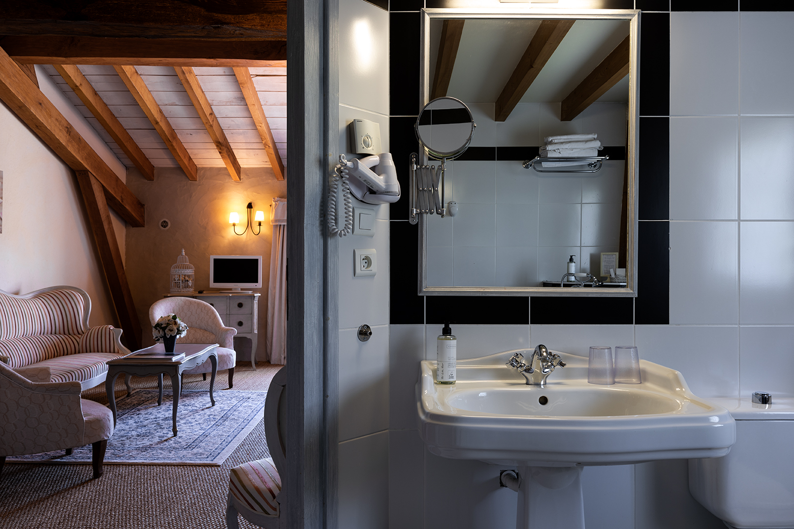 Chambre luxe — Séjour raffiné avec spa à Anglet (Pyrénées-Atlantiques) à Anglet — environnement naturel