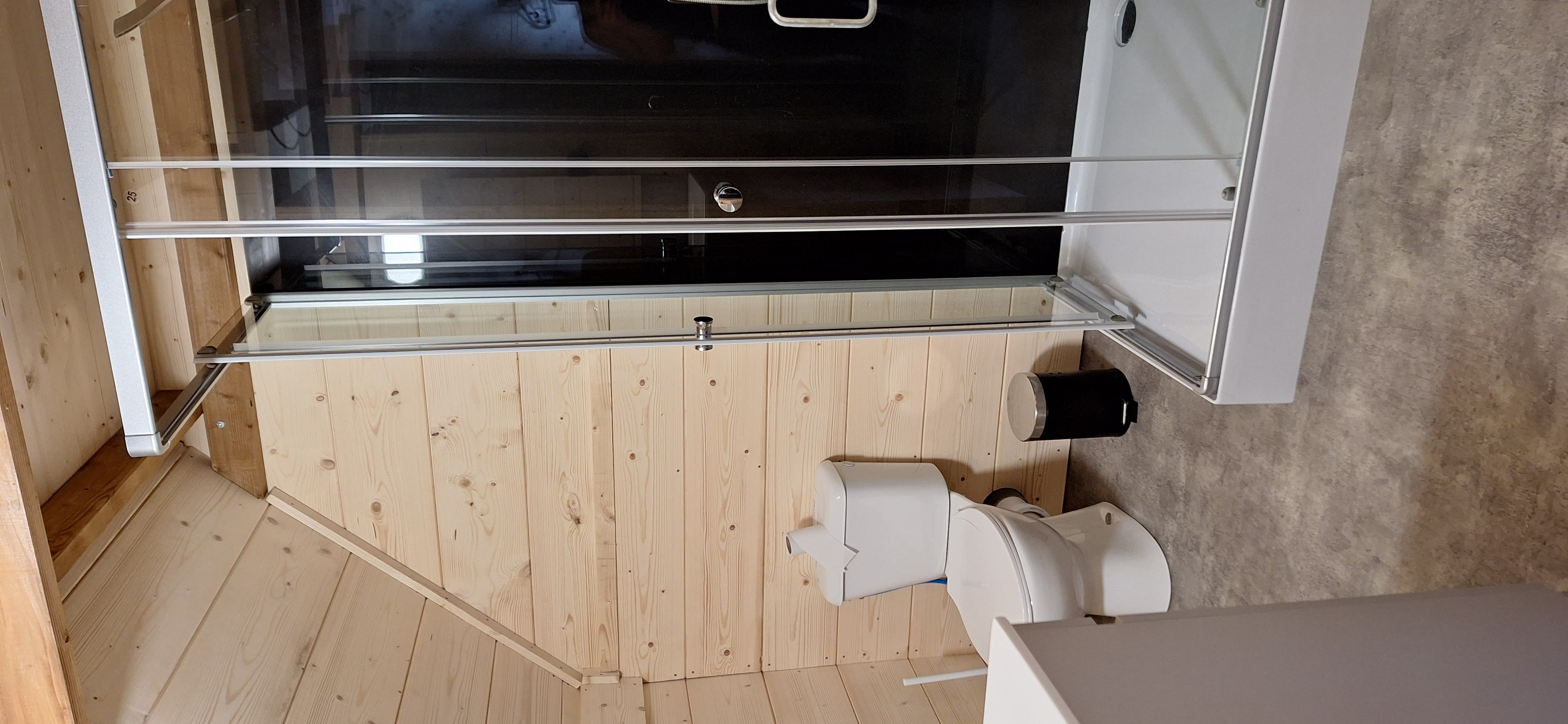 Cabane Family Violette — Séjour avec spa à Loir-et-Cher à Marolles — cuisine