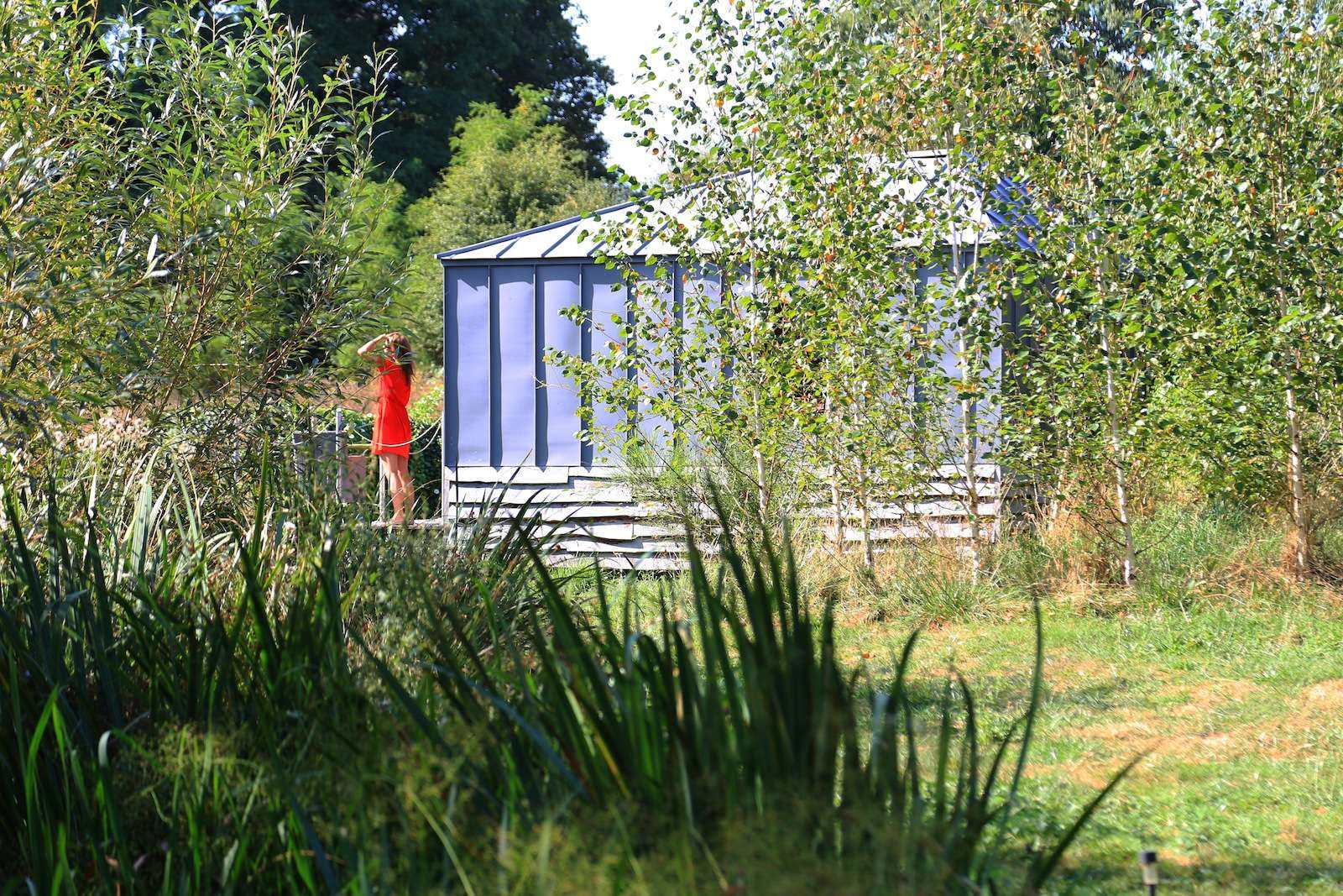 Lodge Nymphéa 1 : une évasion romantique en pleine nature — Cabane à Les Epesses