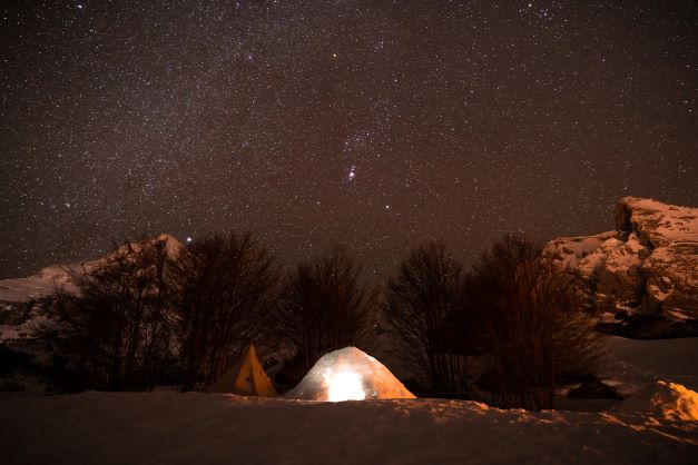 Igloo en formule tout inclus : une expérience immersive en Aquitaine à Gourette — cuisine