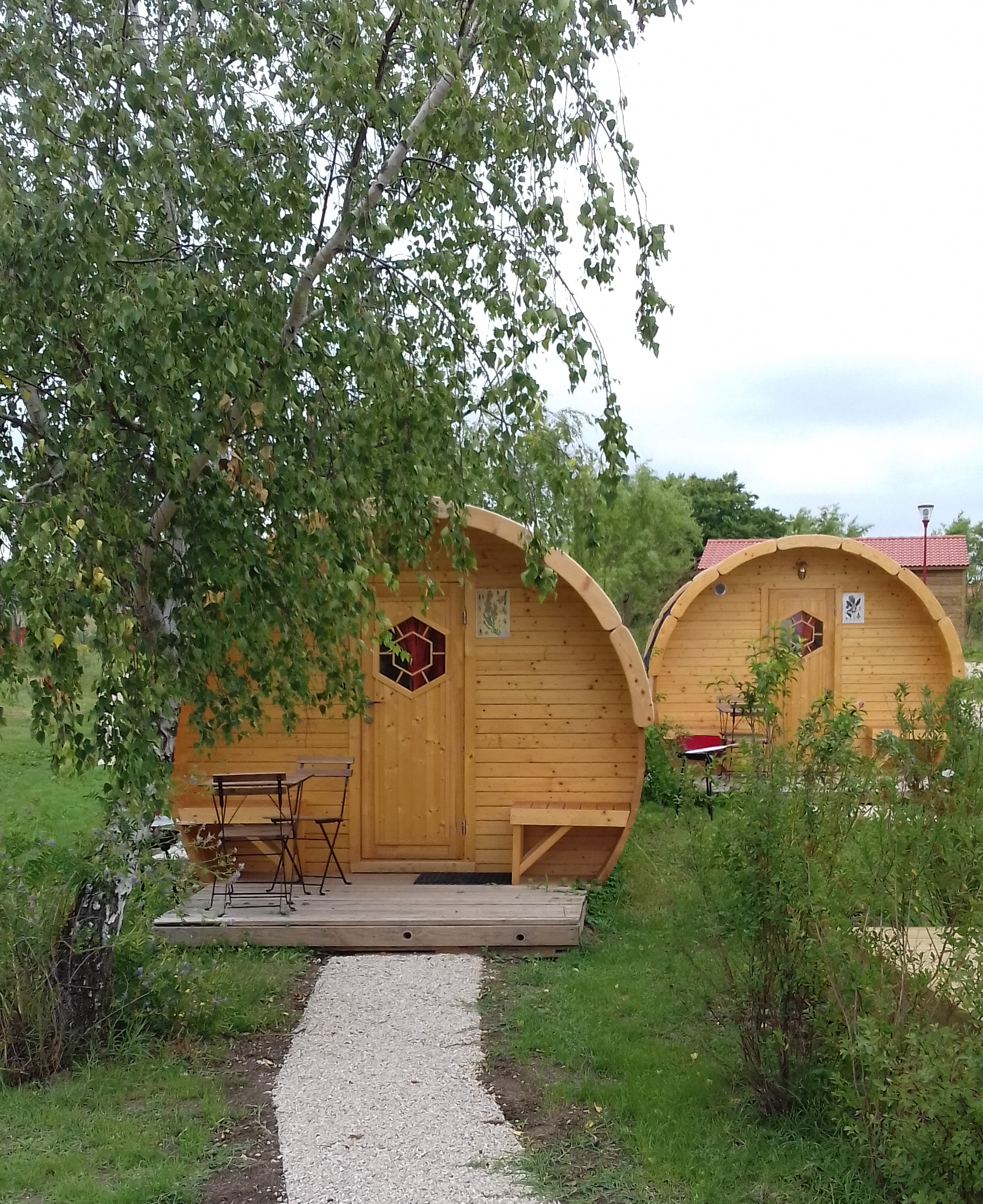 Tonneau-Lodge : une expérience insolite en pleine nature — Lodge à Mont Près Chambord