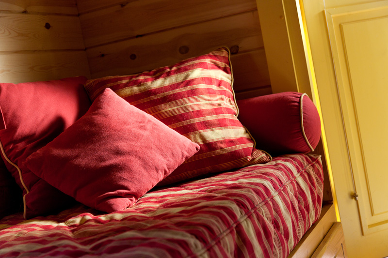 Roulotte N°1 — Séjour insolite avec spa à Dienné (Vienne) à Dienné — chambre