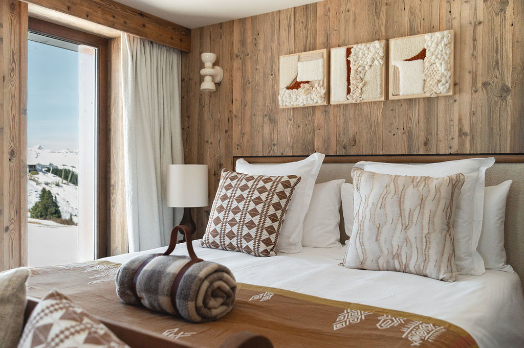 Chambre Supérieure Refuge — Cocon montagnard à Mont d'Arbois (Haute-Savoie)