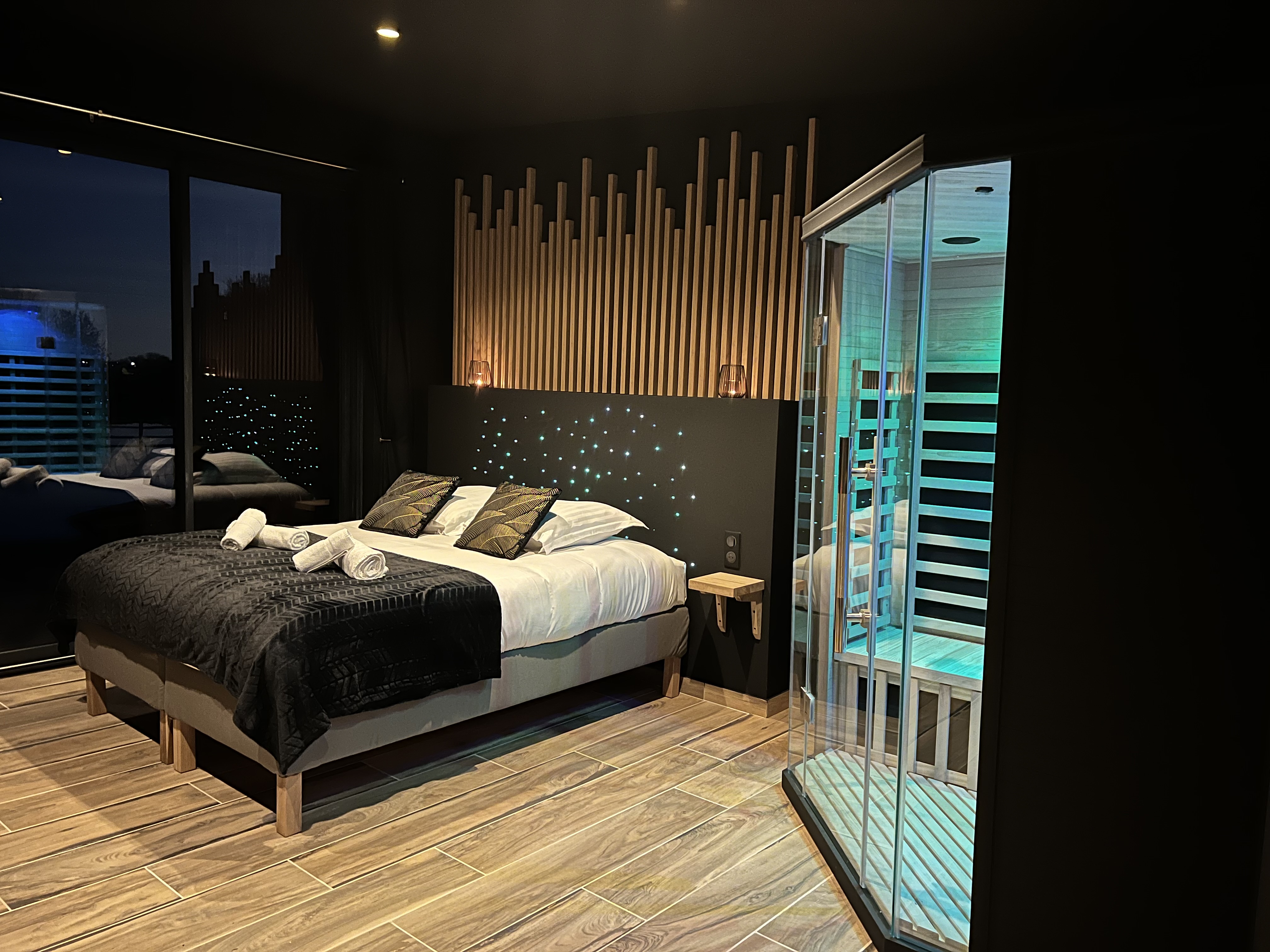 Cabane So Chic : une expérience unique en pleine nature à Wambrechies — chambre