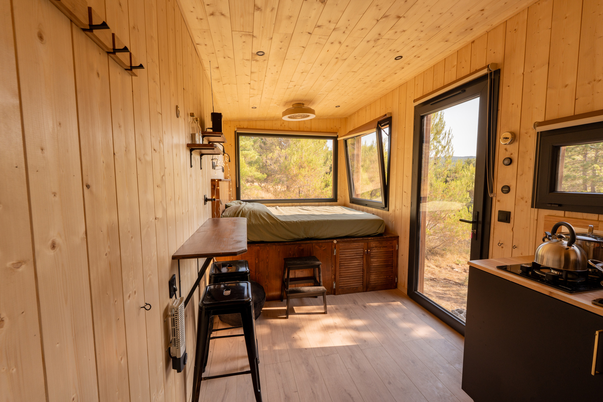 Homnest - L'Observatoire des Préalpes — Tiny House avec spa à Puy Saint Martin à Puy-Saint-Martin — salle de bain