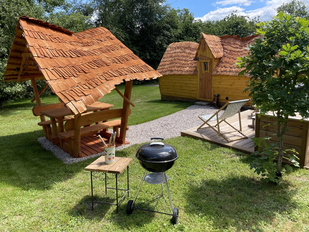 La Cabane de Léa — Cabane avec spa à Épinal (Vosges) à Épinal — vue intérieure