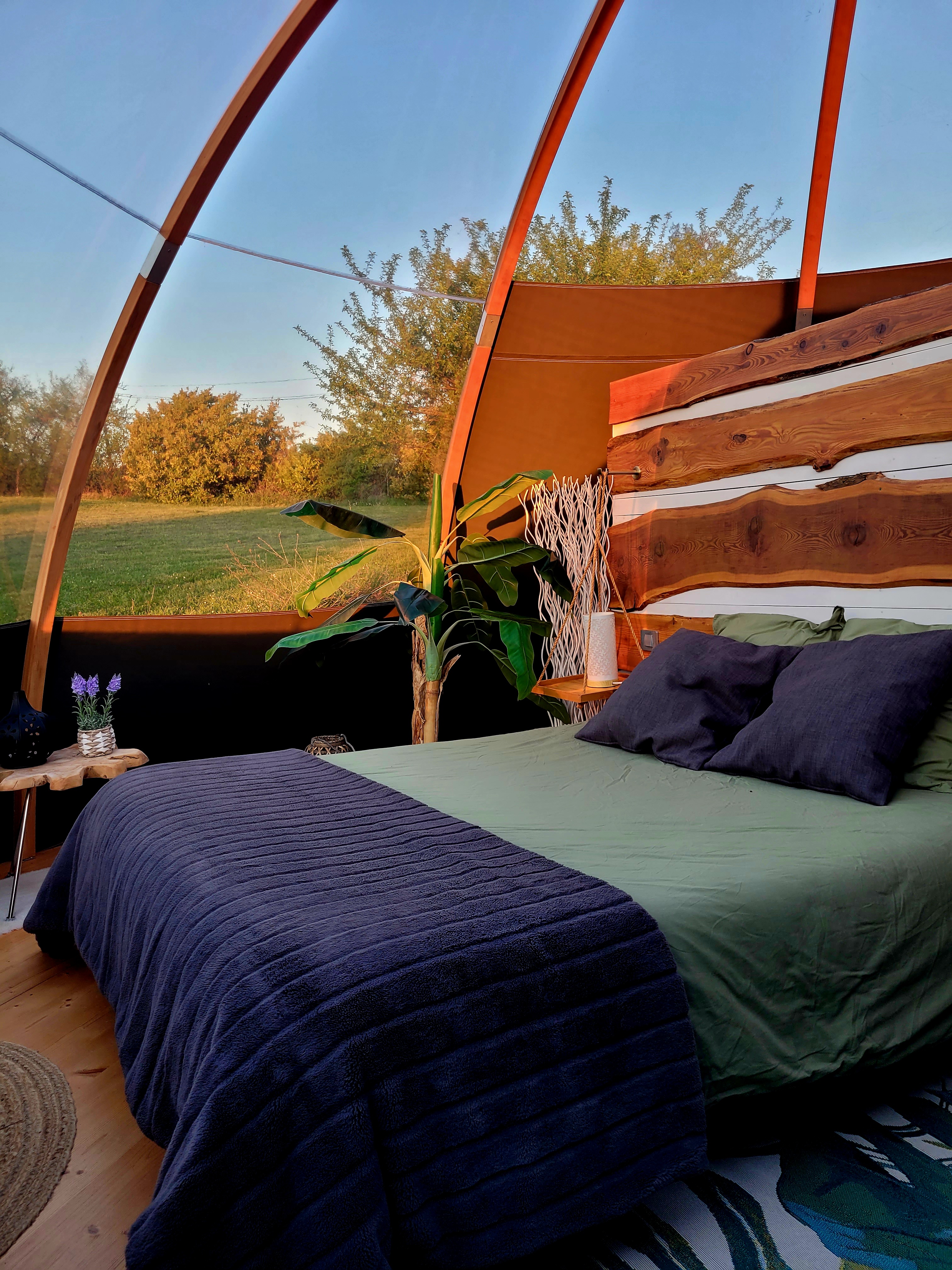 Wigwam Spa Hypnos — Nuit insolite avec jacuzzi à Haute-Garonne à Lussan-Adeilhac — espace de vie