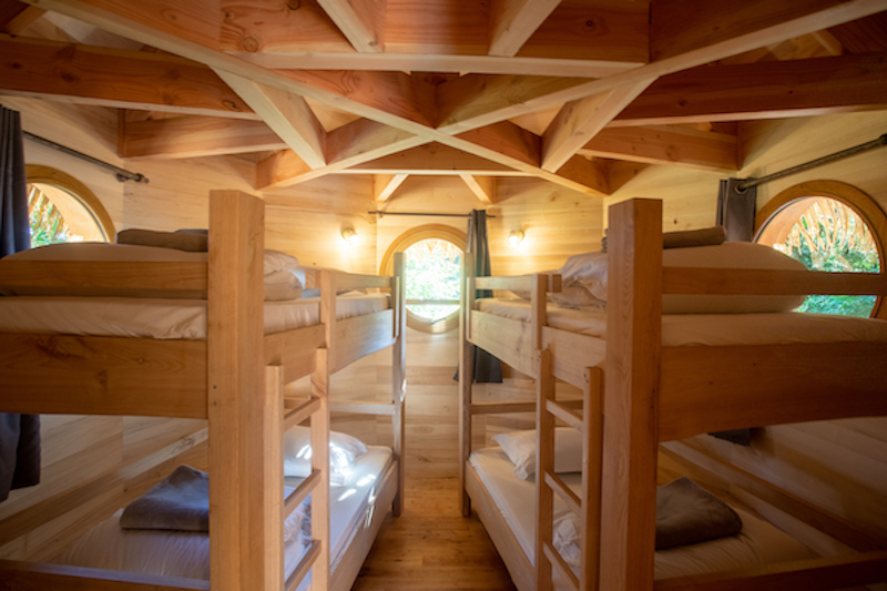 Cabane Dundee — Nuit perchée à 3m dans le Finistère à Pleyber Christ — espace de vie