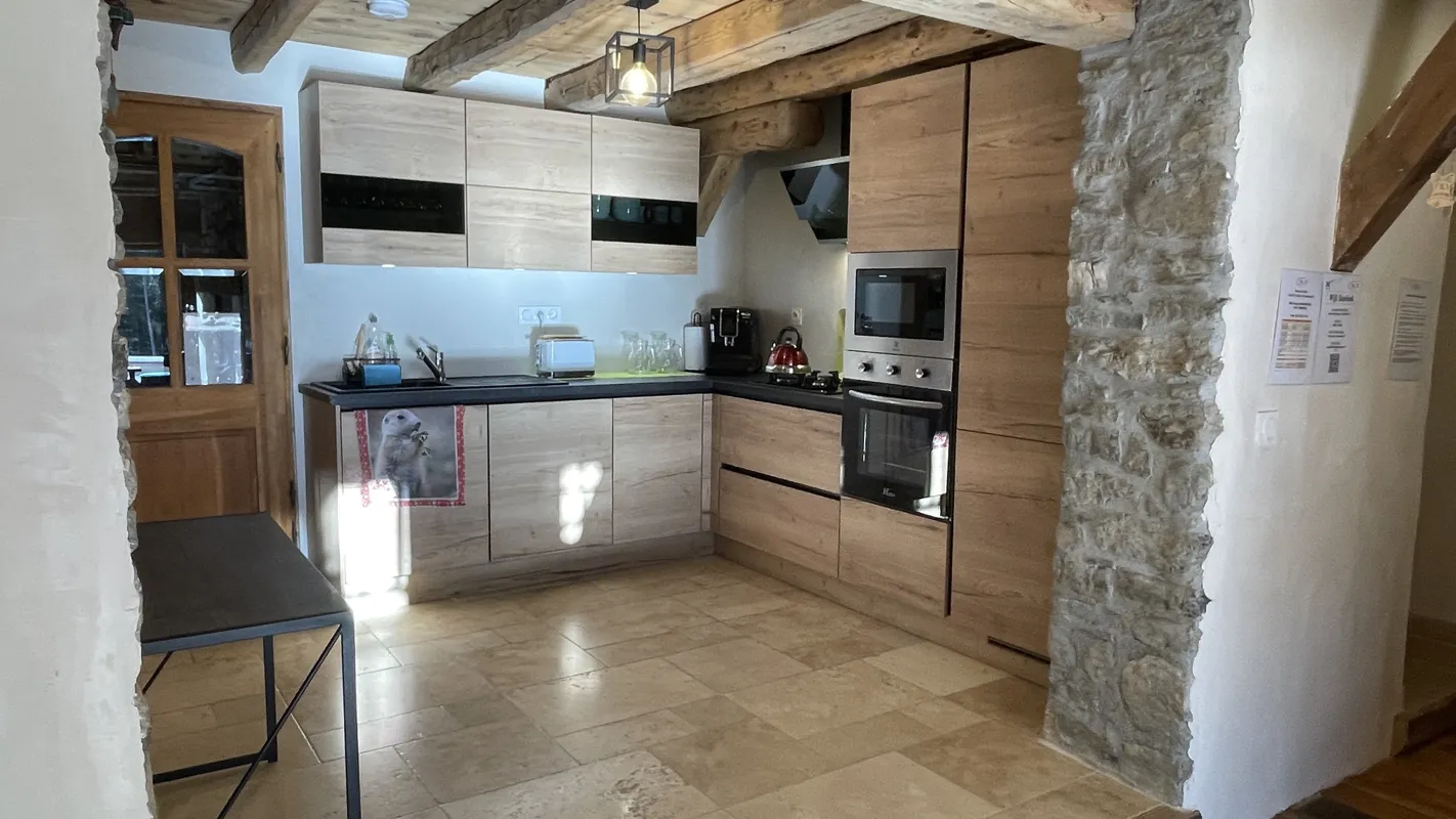 Chalet Beauregard — Chalet avec spa à Haute-Savoie à Taninges — salle de bain