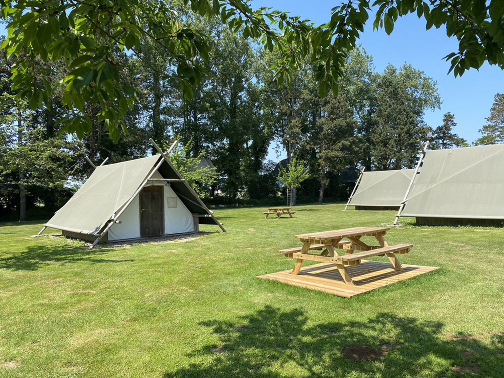 Tente- Etretat Aventure — Séjour insolite avec spa à Étretat à Étretat — espace de vie