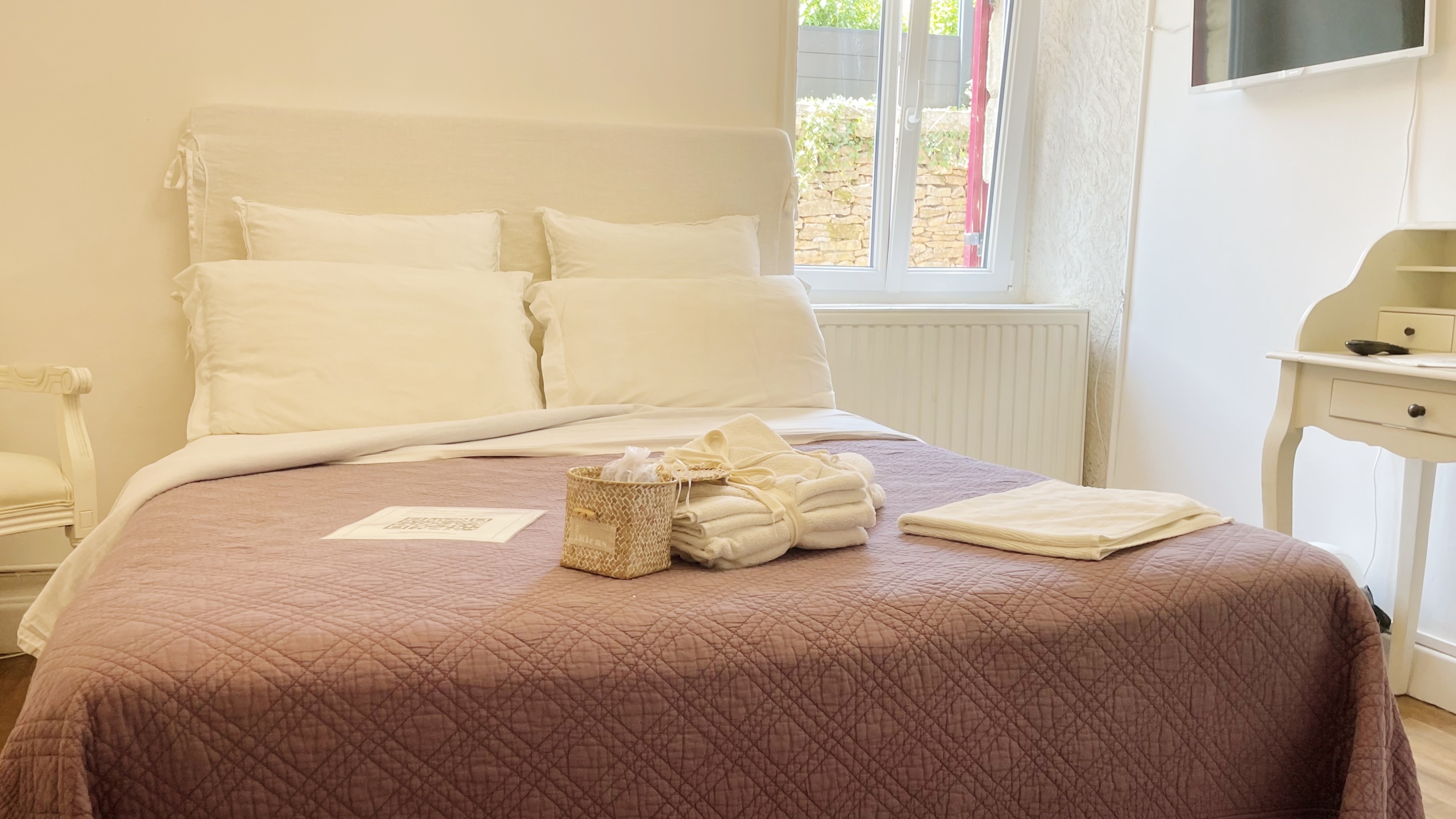 Chambre Lilas — Séjour cocooning avec spa à Dordogne