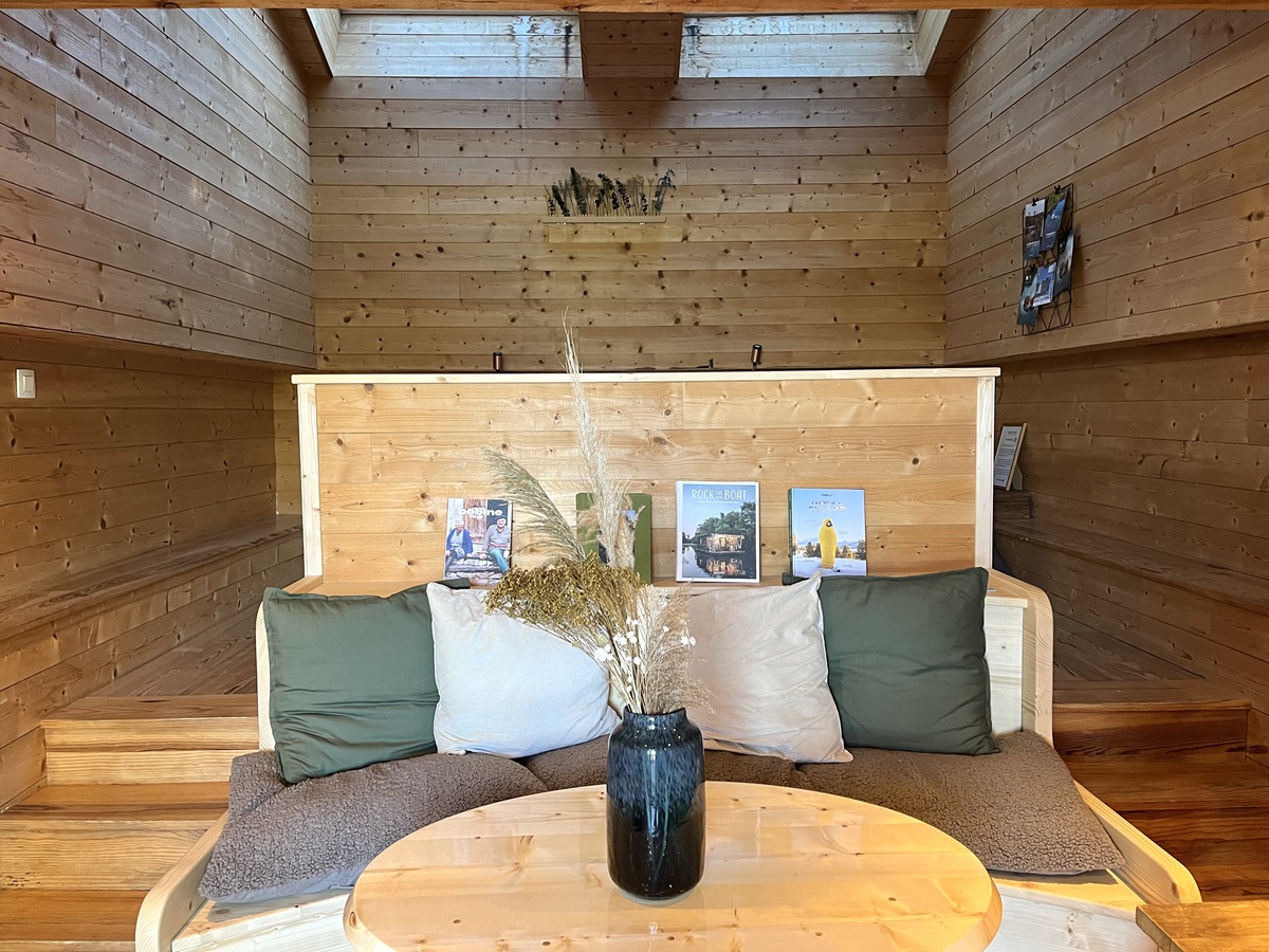 Cabane Spa Lavande : une évasion végétalisée en Provence à Sorgues — cuisine
