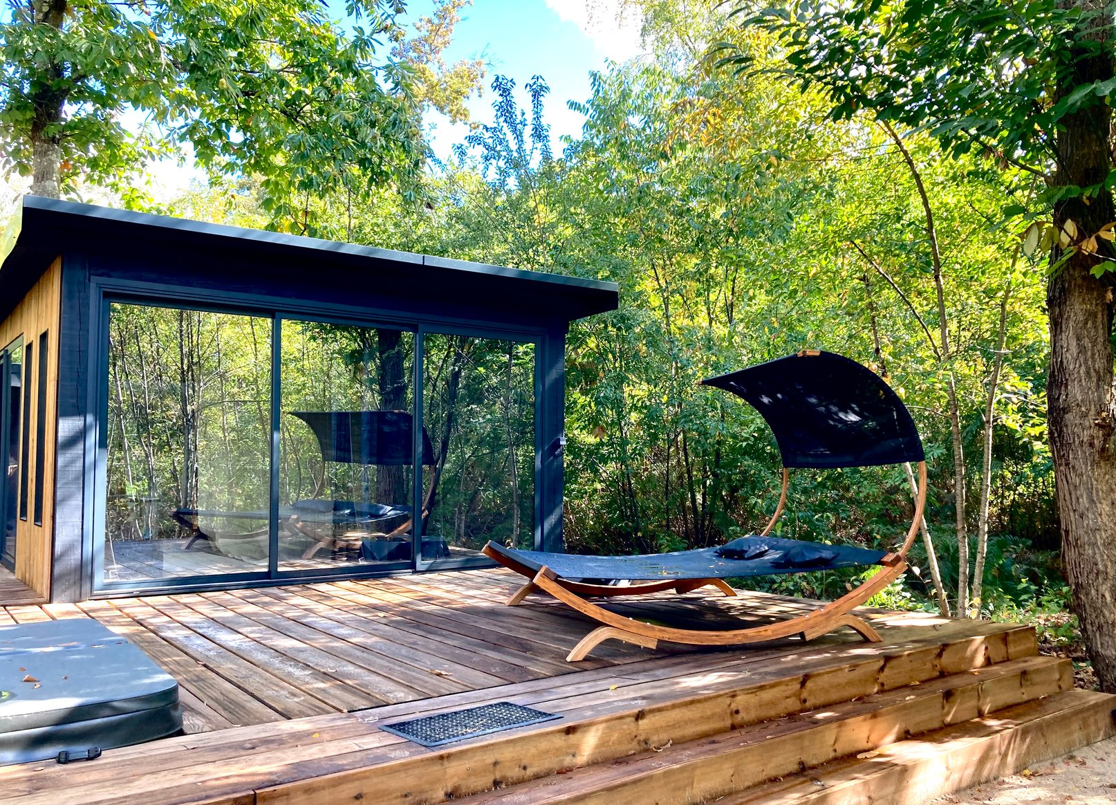 Ecolodge So Wood 33 — Escapade bien-être avec spa à Gironde à Bruges — cuisine