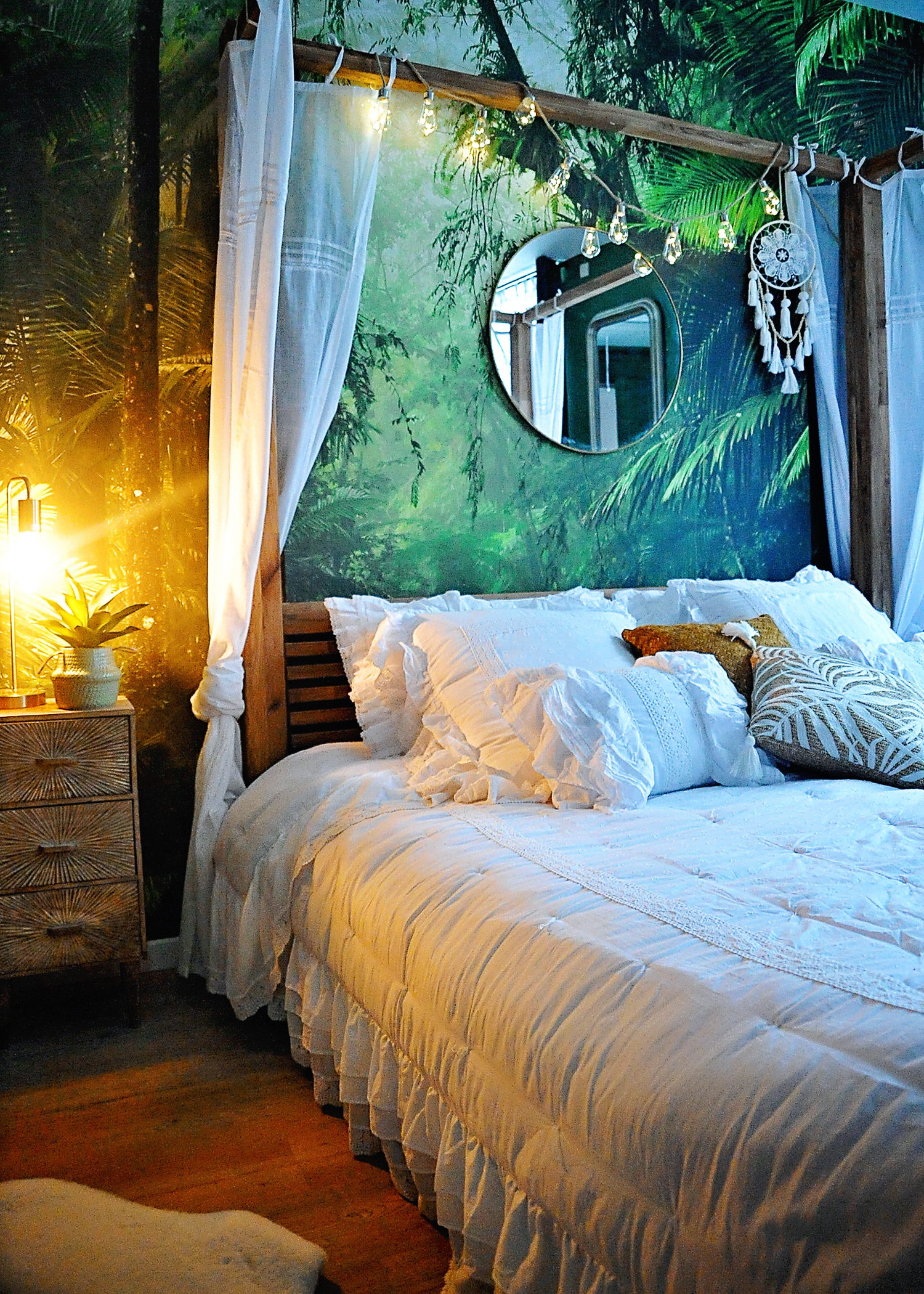 Évasion romantique au coeur de l'Amazonie — Maison insolite avec SPA à Évreux à Évreux — espace de vie