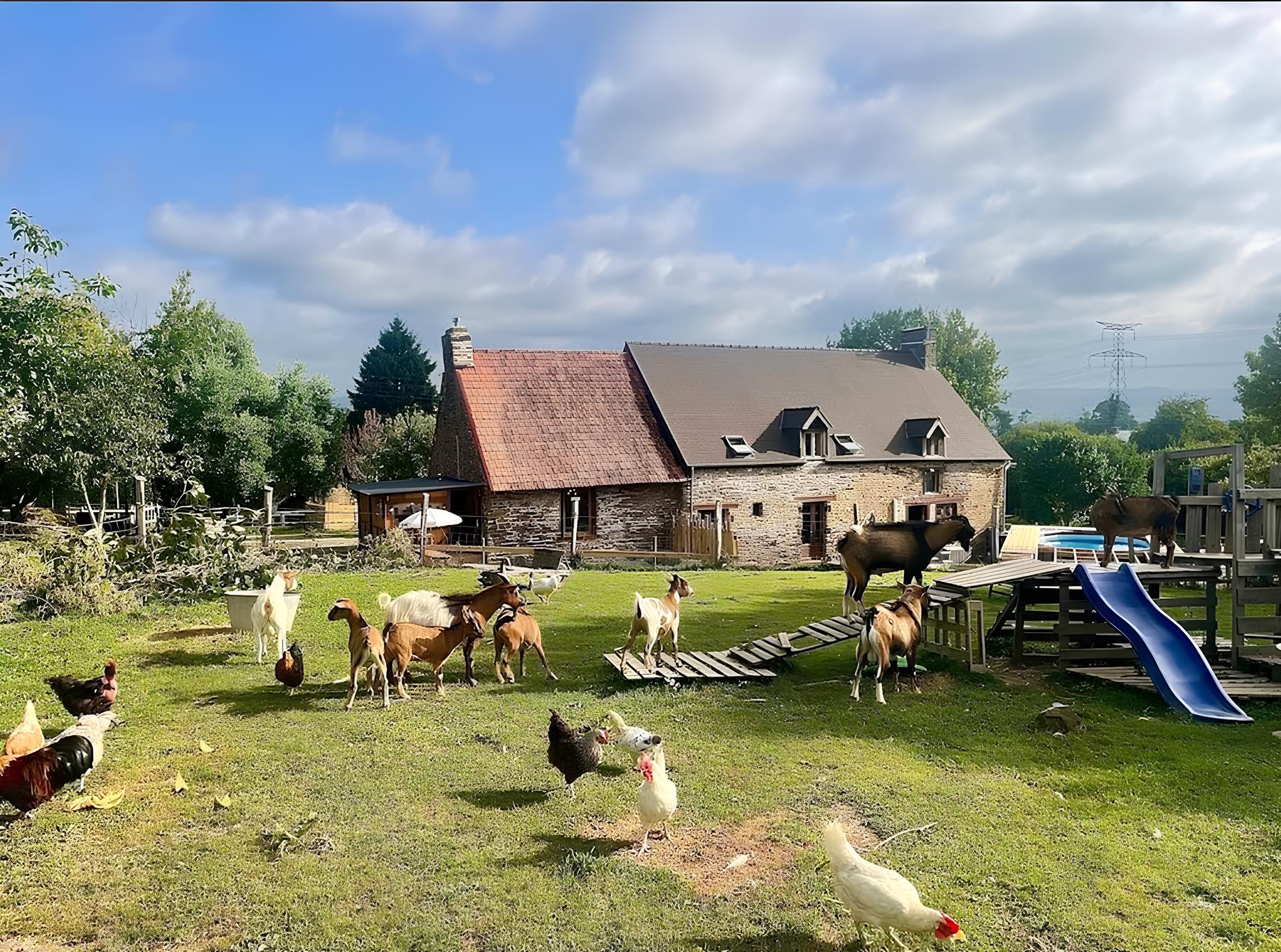 Le Ranch Normand — Maison insolite avec spa à Saint-Lô (Manche)