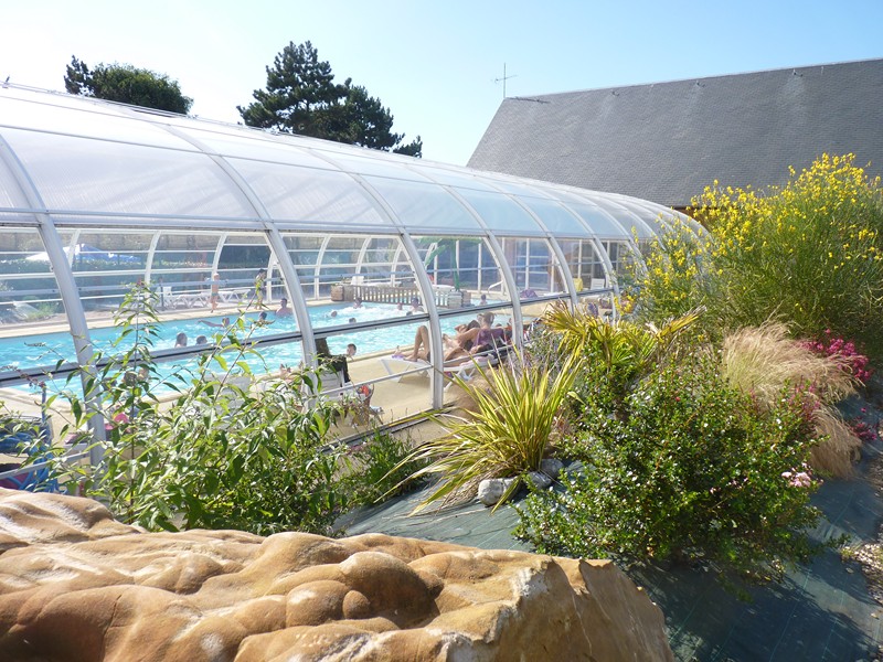 Évasion en tente lodge au cœur de la Haute-Normandie à Veules Les Roses — chambre