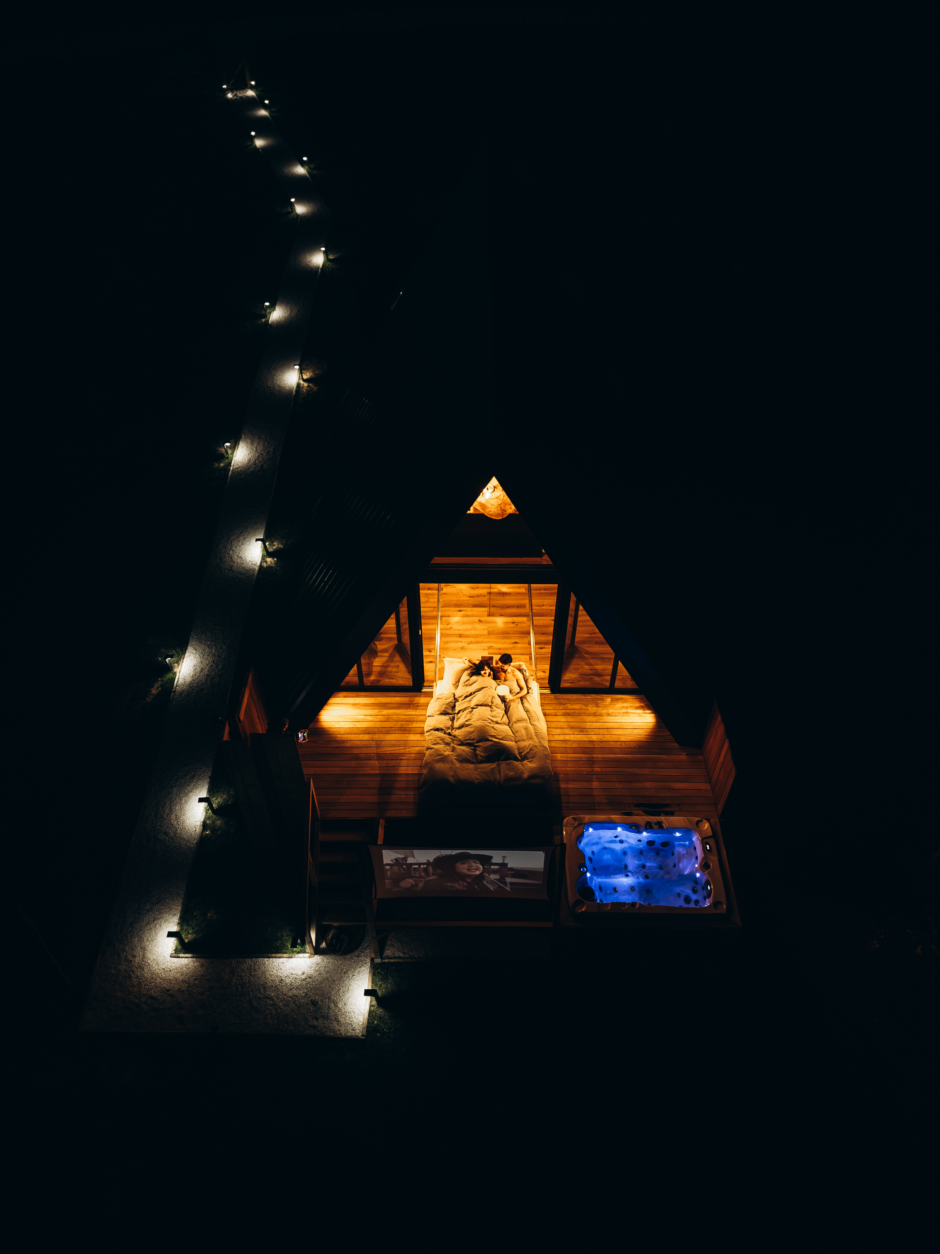 L’atypique cabane & Spa — Nuit relaxante à Lotois à Figeac — cuisine