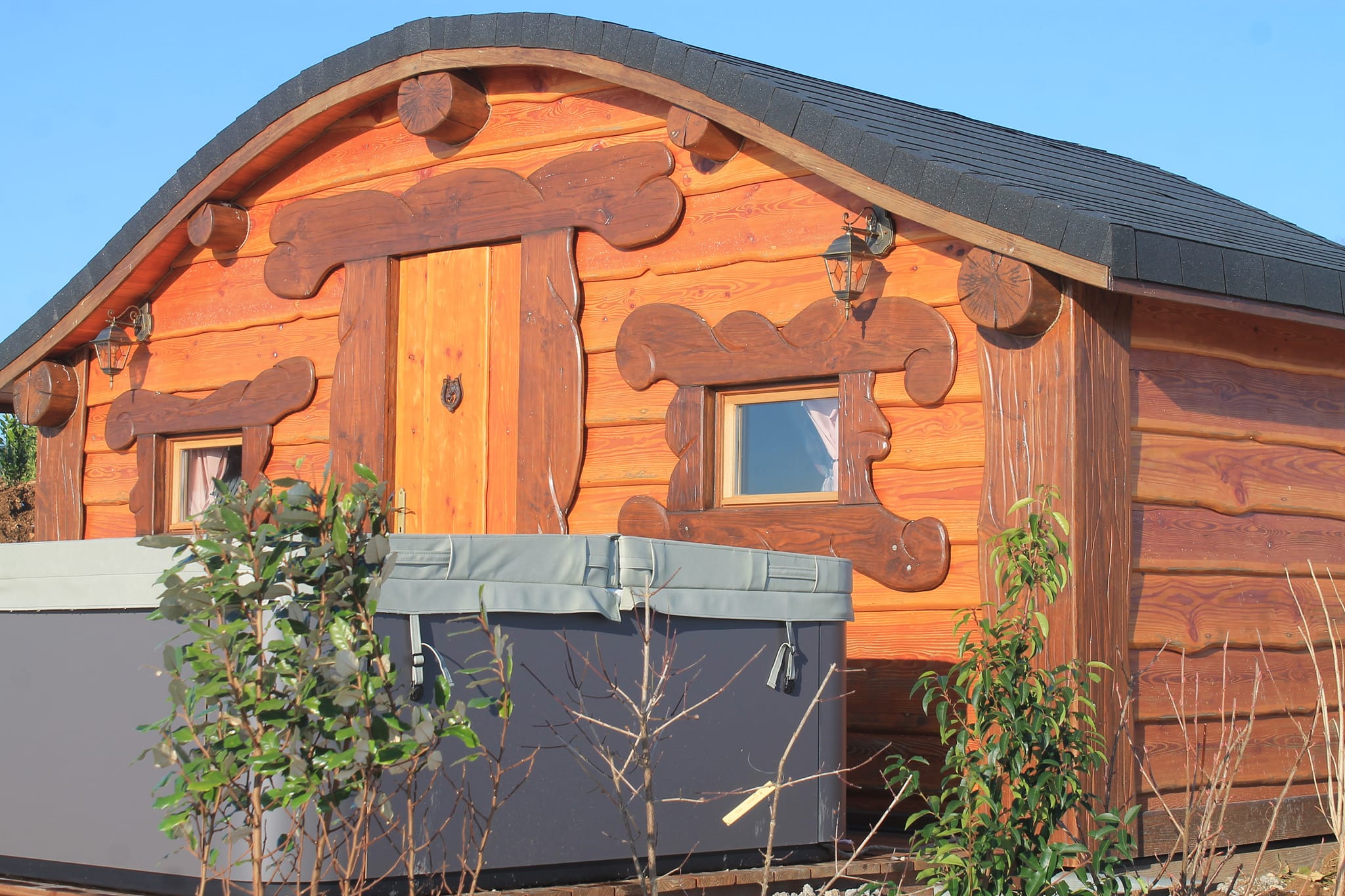 La Cabane Enchantée & Spa : une évasion sensorielle en pleine nature à Romain Sur Meuse — vue intérieure