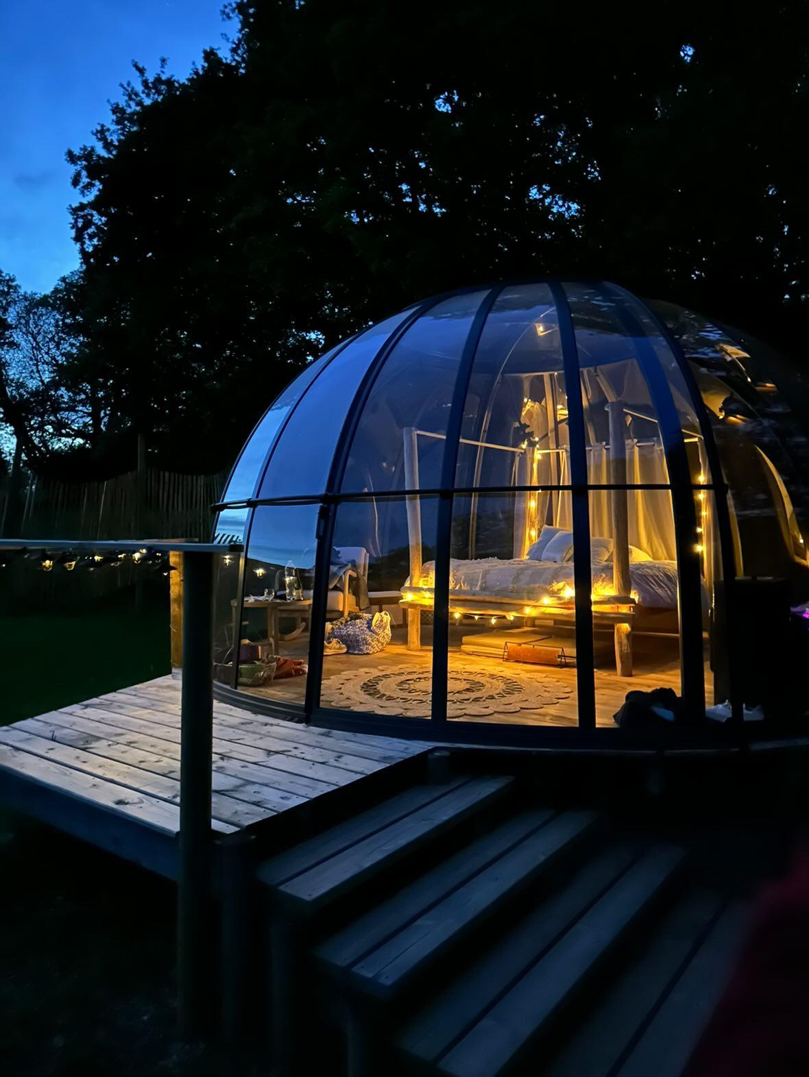 Un séjour sous les étoiles dans un dôme en Bretagne